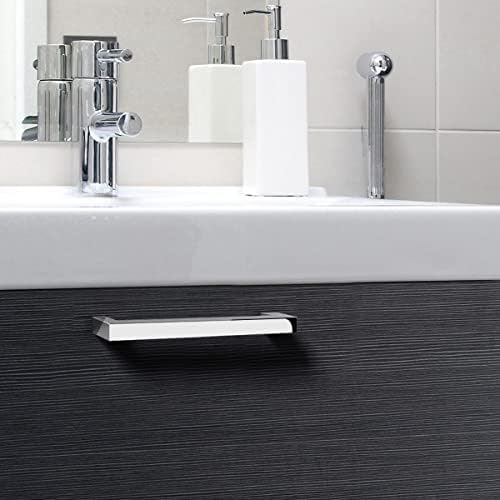 10 Pack Polished Chrome Cabinet Handles 3-3/4