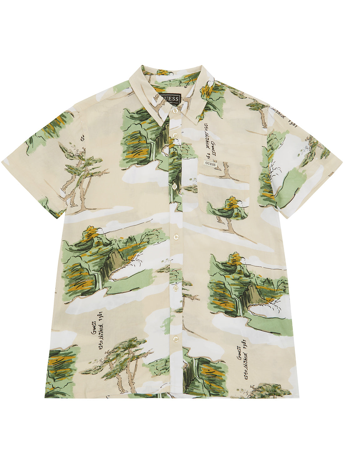Green Oversized Shirt for Men - Comfortable Loose Fit Casual Button Down (Size 7-16) - Perfect for Everyday Wear, Office & Outdoor Activities