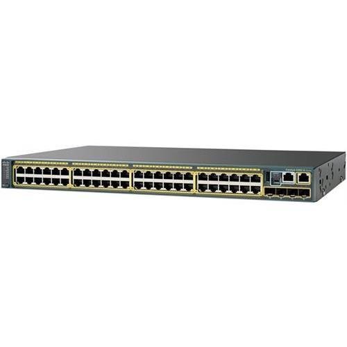 Cisco WS-C2960X-48TD-L 48-Port Gigabit Ethernet Switch | 2960X Series | Renewed | Ideal for Small Business Networks & Office IT Infrastructure