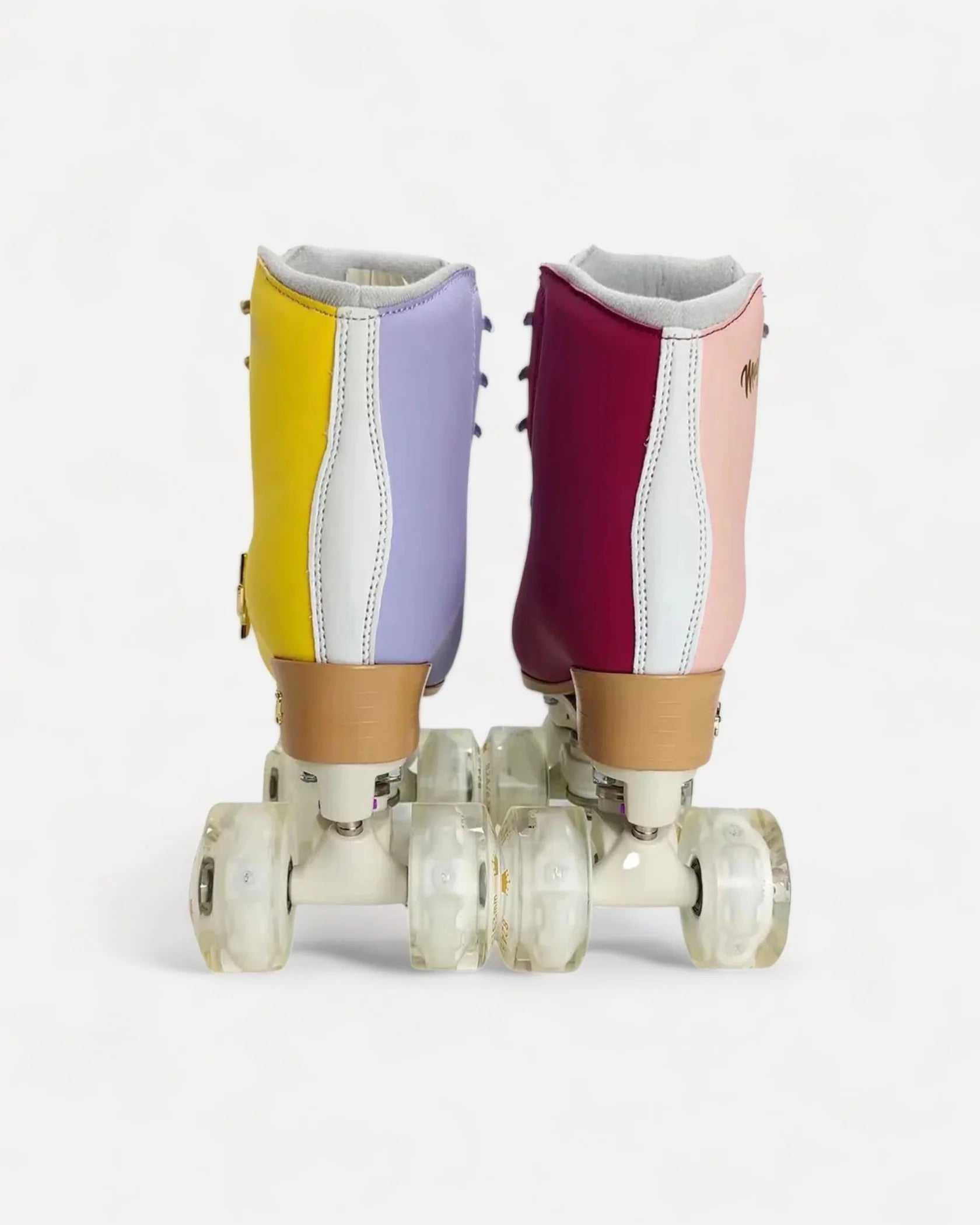 GH Street Magic Quad Roller Skates - Color Jam Style for Adults & Teens - Perfect for Outdoor Skating, Rink Roller Derby & Retro Disco Parties