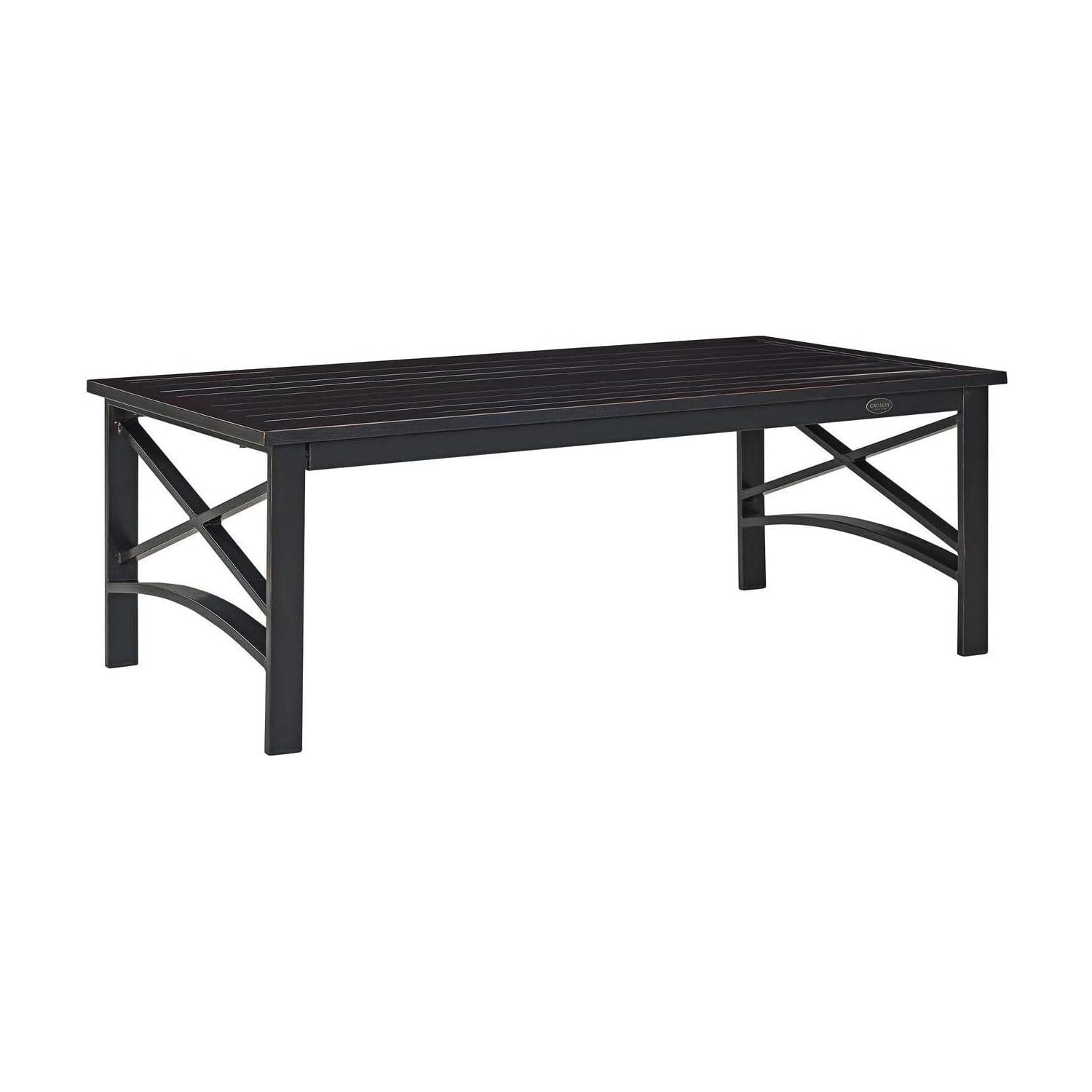 Island Oasis Outdoor Metal Coffee Table - 26.5