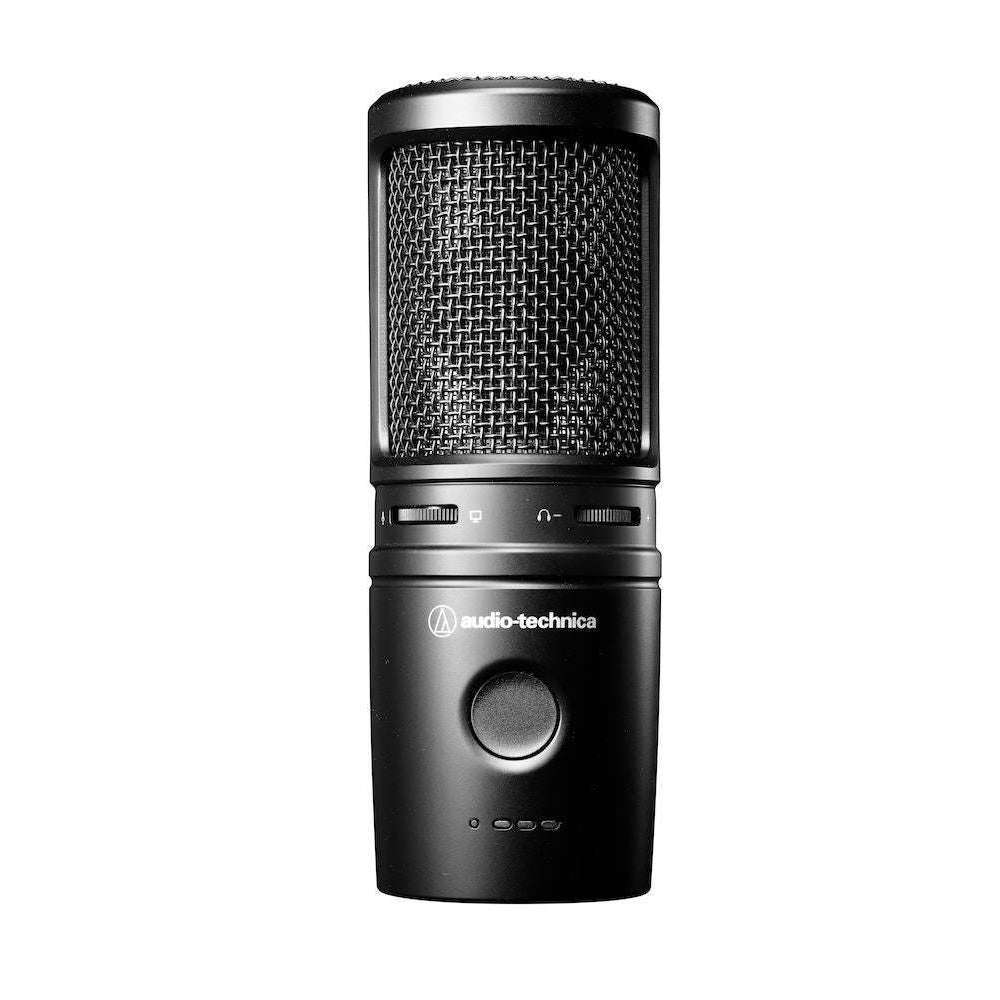 Audio Technica AT2020USB+ Professional USB Condenser Microphone for Streaming, Podcasting, Gaming & Voice Recording - Cardioid Pattern with High-Quality Sound for Home Studio & Content Creators