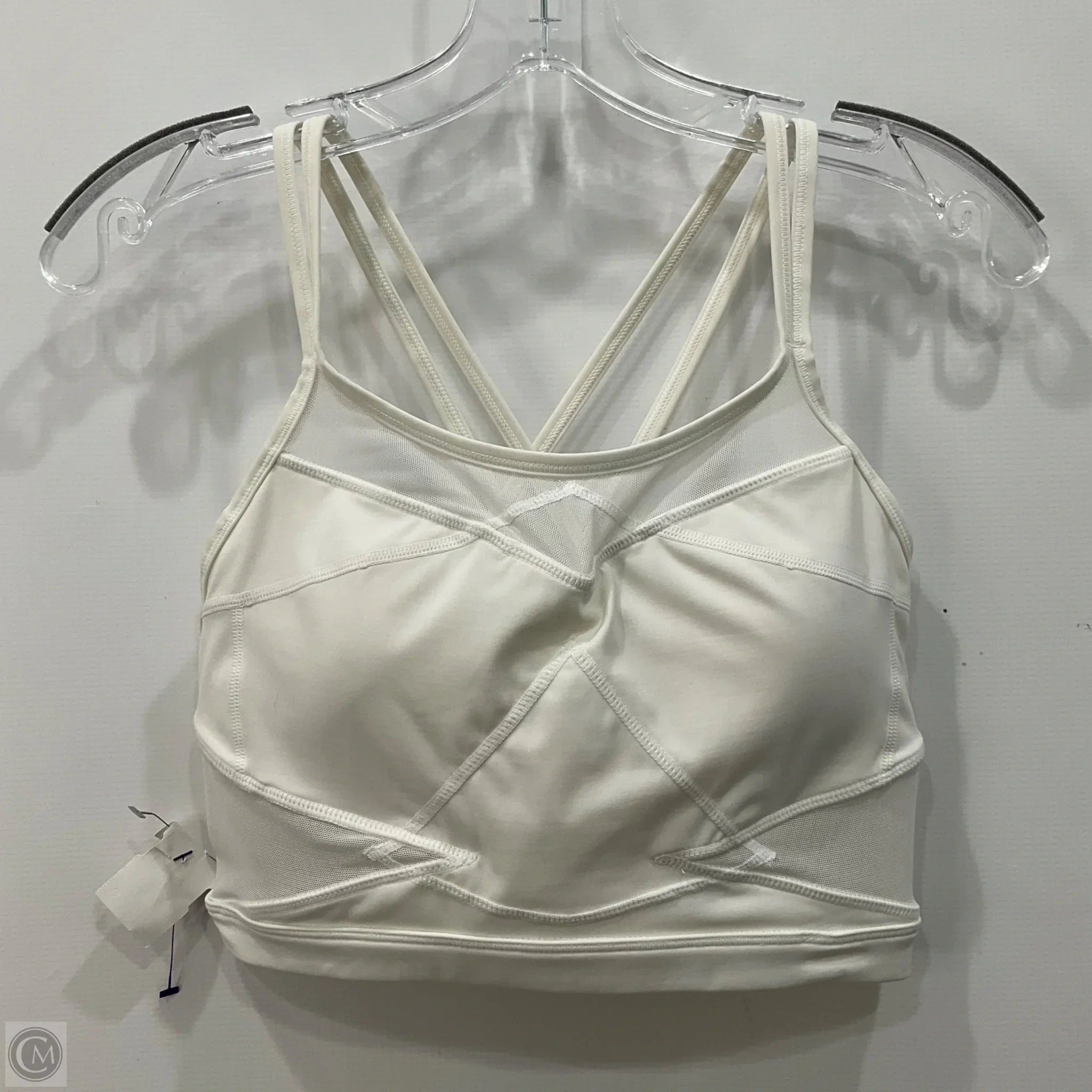 Sweaty Betty Ivory Athletic Sports Bra - Size Small for Women | Perfect for Yoga, Running & Gym Workouts