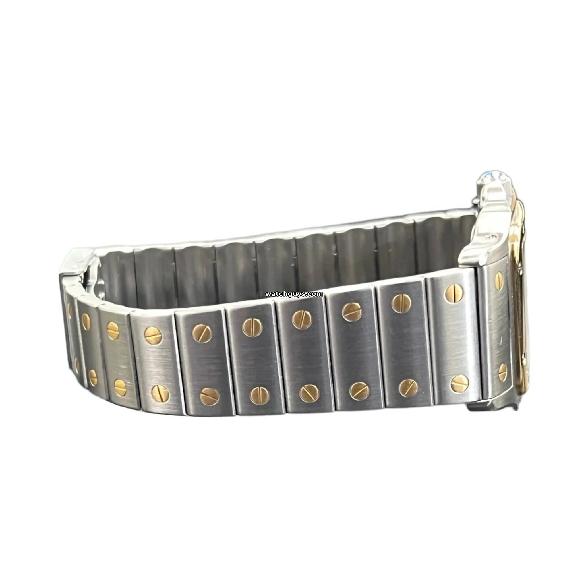 Cartier Santos Galbee 187901 Men's Watch - Stainless Steel & 18K Yellow Gold Luxury Timepiece | Perfect for Business Meetings, Formal Events & Gift Giving