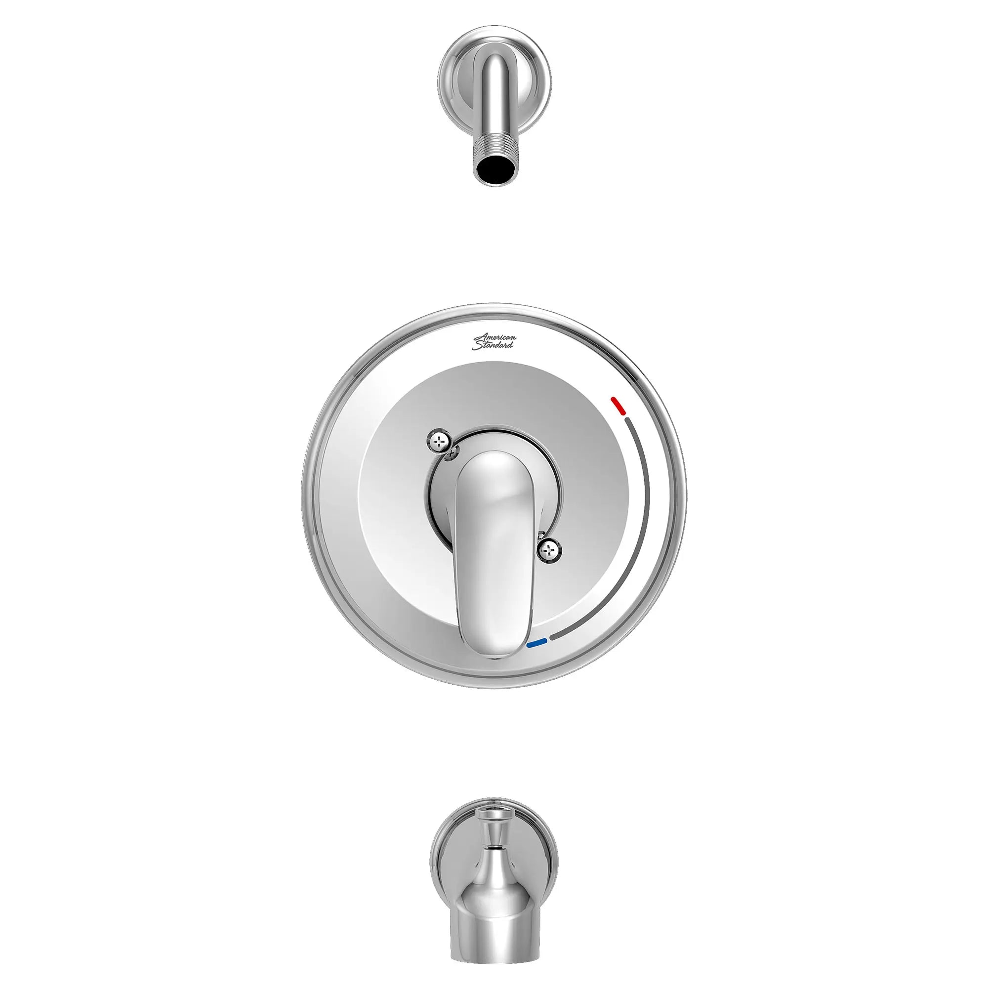 Colony PRO Tub and Shower Trim Kit - Pressure Balance Valve with Lever Handle, Double Ceramic Cartridge, No Showerhead Included - Perfect for Bathroom Remodeling and DIY Installation