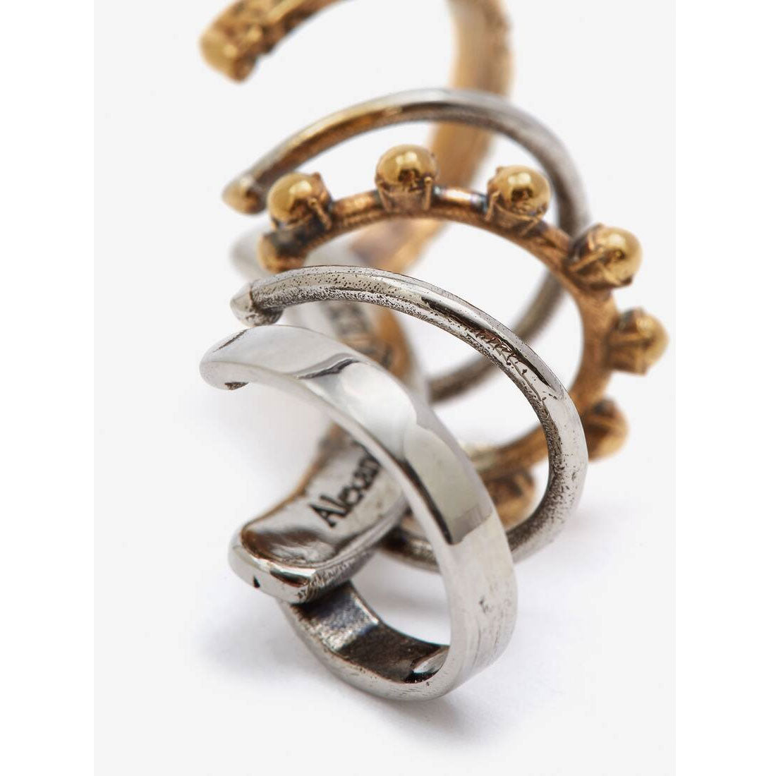 Trendy Punk Ear Cuff for Women - Gothic Mixed Metal Ear Cuff Jewelry - Perfect for Concerts, Parties & Alternative Fashion