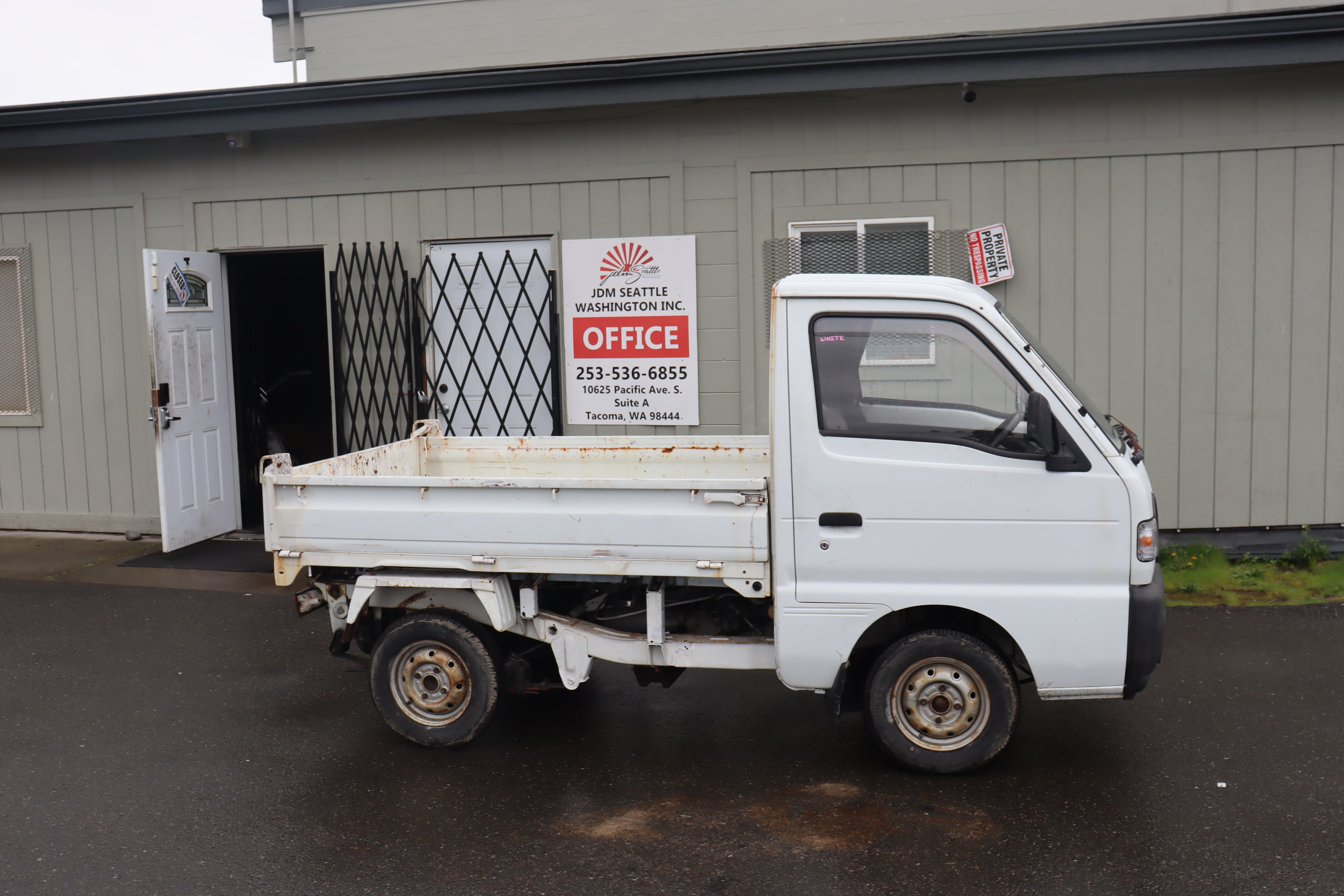 1991 Suzuki Carry Kei Dump Truck JDM V DD51T 4WD Low Miles - Perfect for Off-Road Hauling & Vintage Car Collectors
