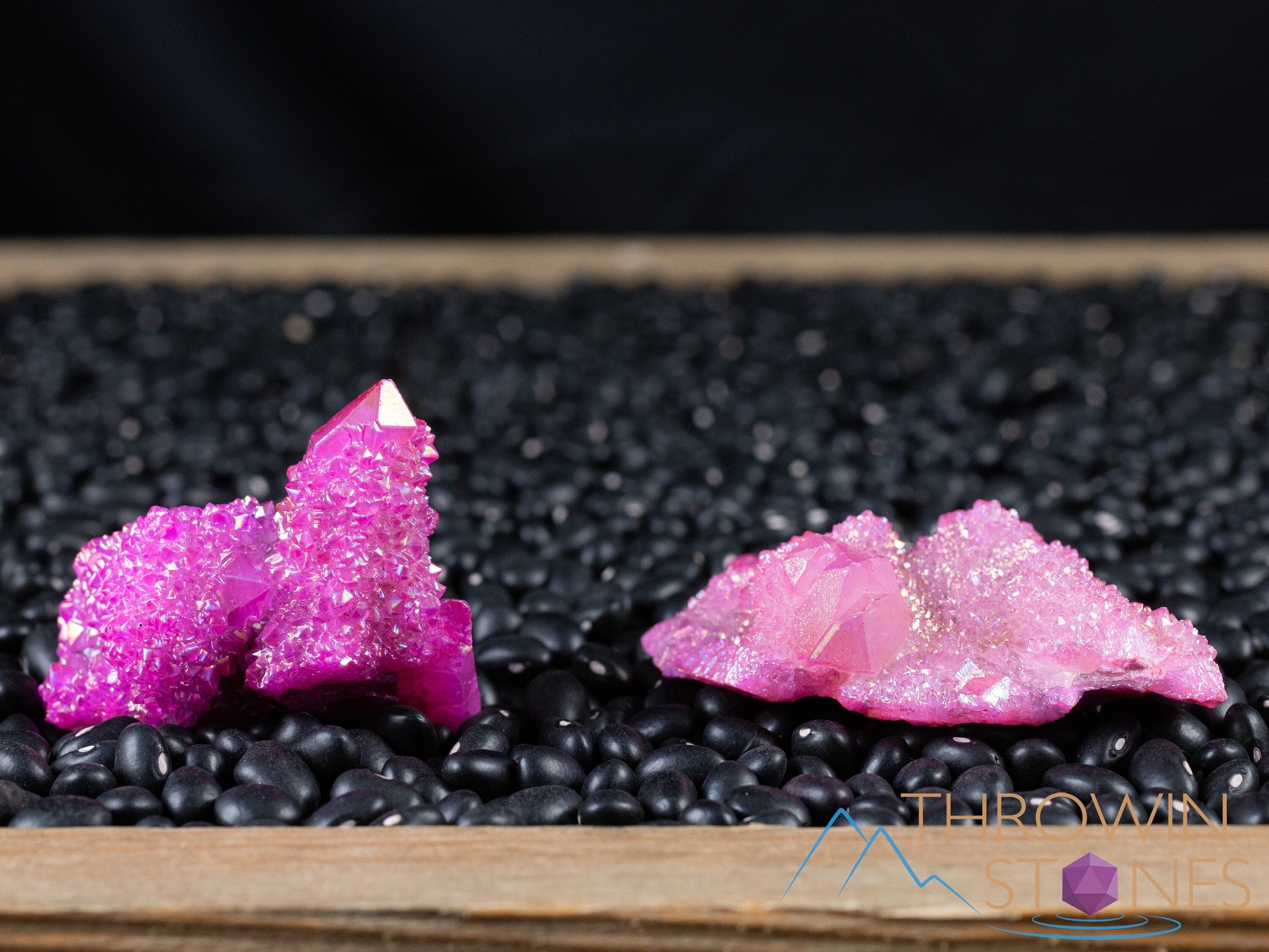Natural Pink Rose Aura Quartz Crystal Cluster - Rainbow Spirit Quartz for Healing, Meditation & Home Decor - Perfect for Reiki, Feng Shui & Spiritual Gifts