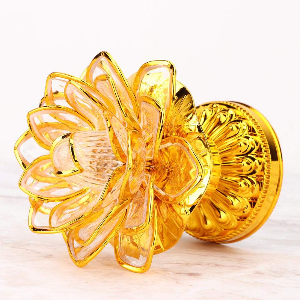 Buddha Machine with LED Lotus Lamp - 36 Soothing Prayer Songs for Meditation & Relaxation (Battery Not Included) | Perfect for Home Altar, Yoga Studio, and Spiritual Decor