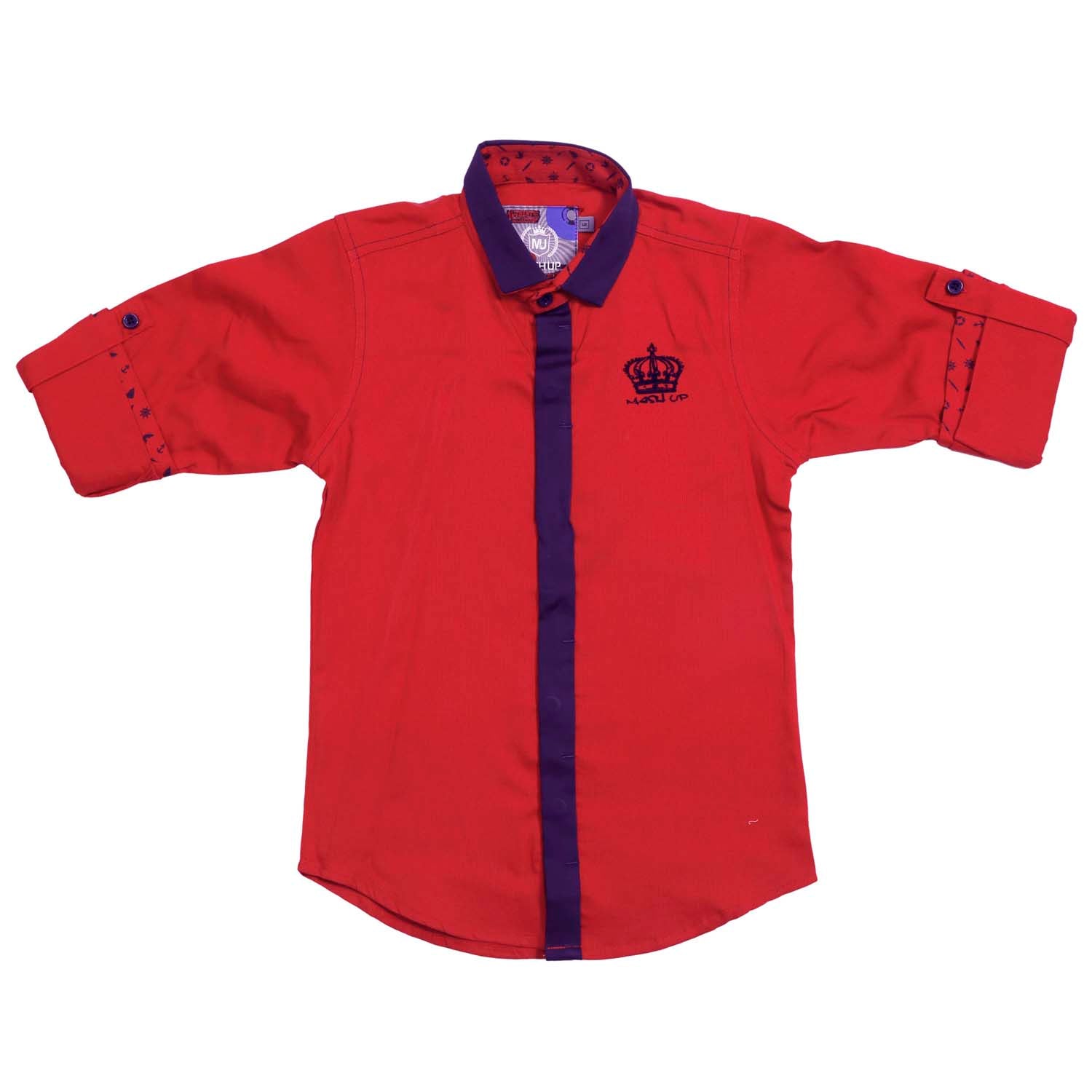 Mashup Classic Designer Shirt for Men - Stylish Casual Button Down Shirt for Work, Party & Everyday Wear