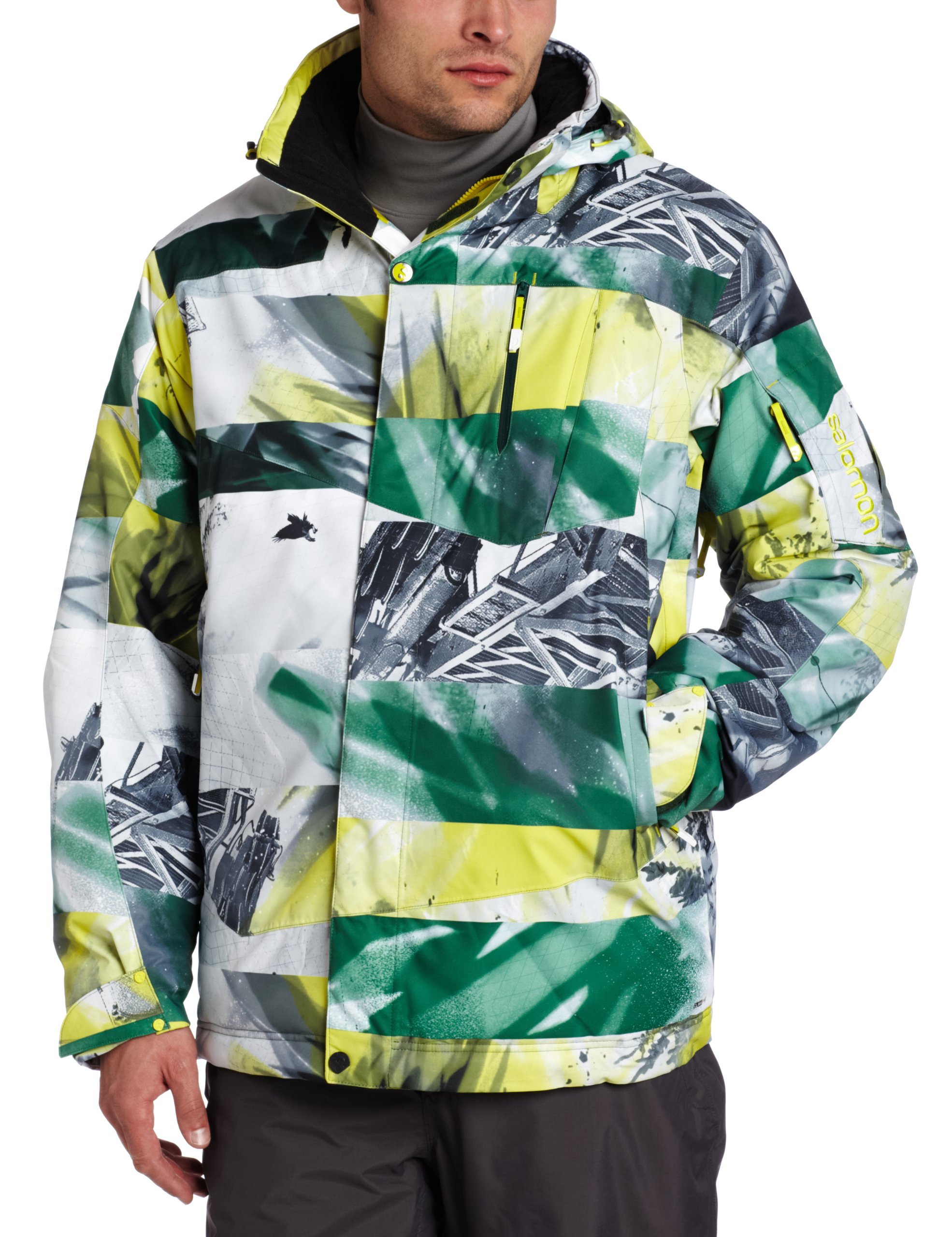 Salomon Men's Zero II Jacket - Lightweight Waterproof Windbreaker for Hiking, Running & Outdoor Adventures
