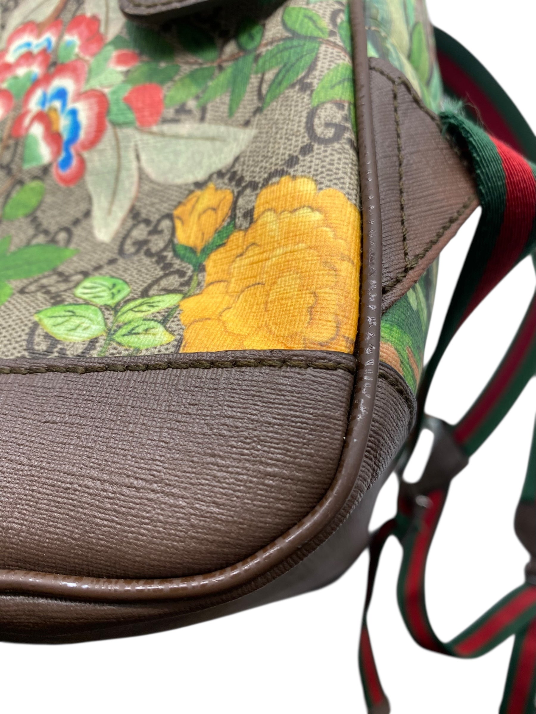 Gucci Tian GG Supreme Backpack for Women & Men - Luxury Designer Backpack for Travel, Work & School - Stylish Durable Shoulder Bag with GG Monogram Pattern