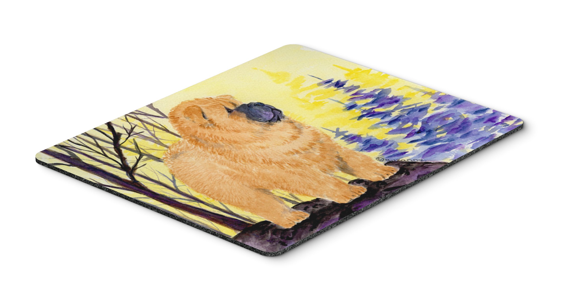 Caroline's Treasures SS8603MP Chow Chow Mouse Pad - Large Washable Non-Slip Desk Mat for Home Office, Gaming & Computer Work | Perfect for Laptop Users & PC Enthusiasts | Great Gift for Dog Lovers