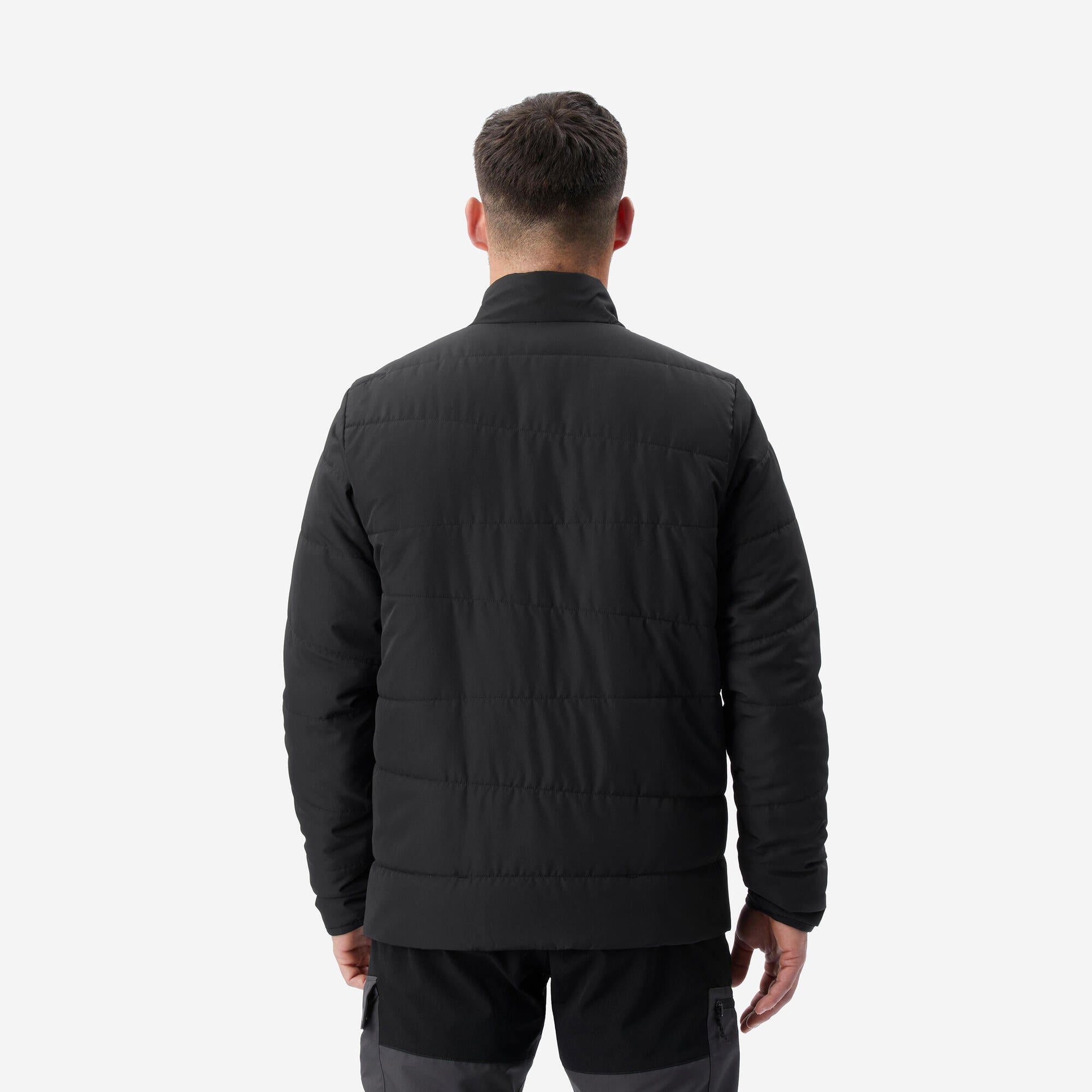 Forclaz Men's MT50 Synthetic Insulated Padded Jacket for Mountain Backpacking - Lightweight & Warm (32°F) - Perfect for Hiking, Camping & Outdoor Adventures