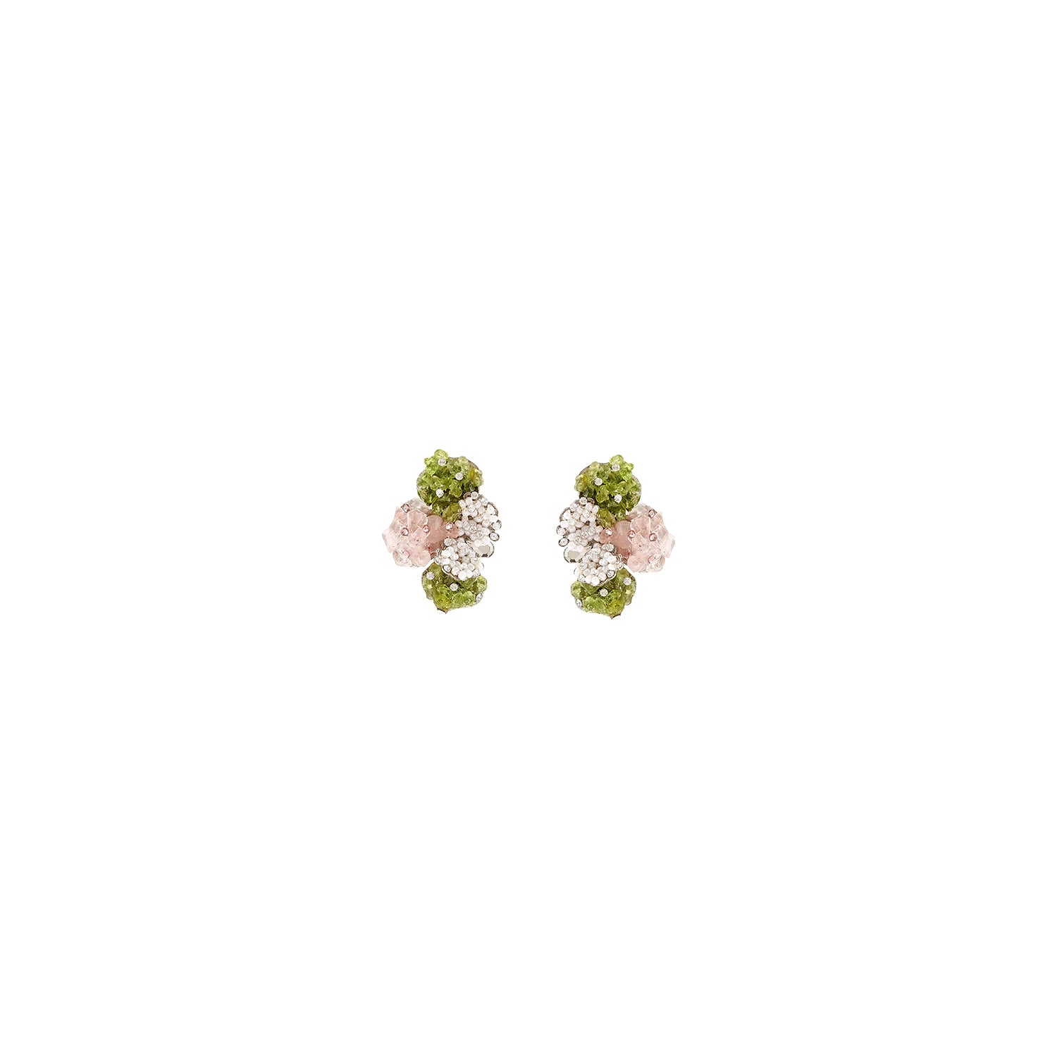 ROSALIE PETALE EARRINGS - Elegant Floral Dangle Earrings for Women | Perfect for Weddings, Parties & Special Occasions