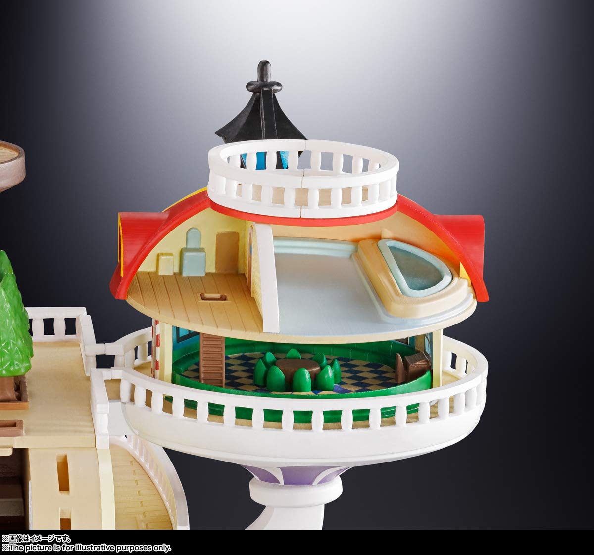 TAMASHII NATIONS One Piece Thousand Sunny Bandai Spirits Chogokin Die-Cast Metal Action Figure Collectible - Anime Model for Display & Gift for Fans