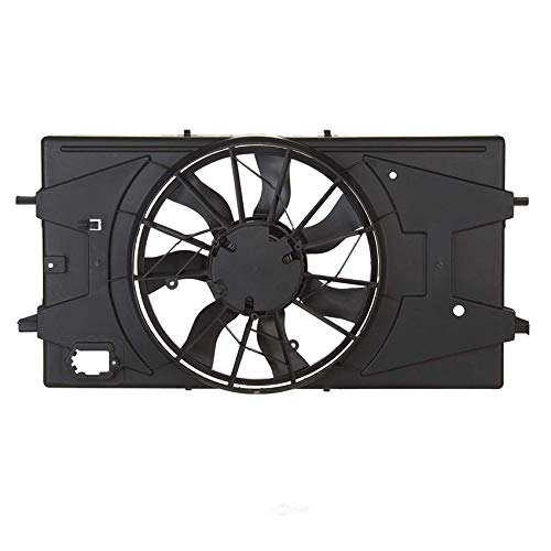 RAREELECTRICAL Replacement Cooling Fan for Pontiac G5 LS SE GT 2.2L (2007-2009) - Compatible with Part Numbers 20824475 & GM3115179 - Perfect for Engine Overheating Prevention & Summer Driving