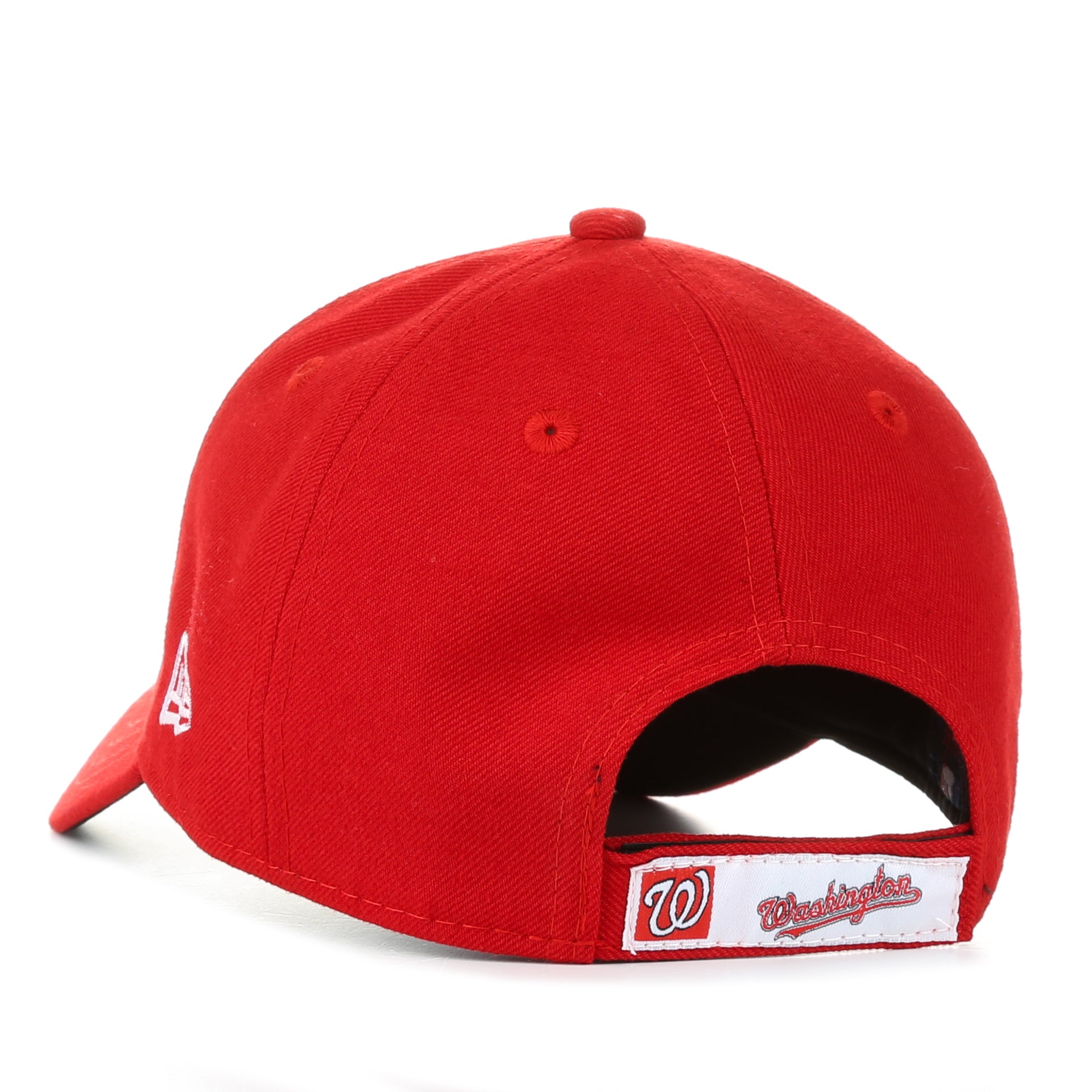 New Era 9Forty Junior The League Baseball Cap - Washington Nationals/Red - Adjustable Snapback Hat for Kids & Youth - Perfect for Baseball Games, Sports Events & Casual Wear