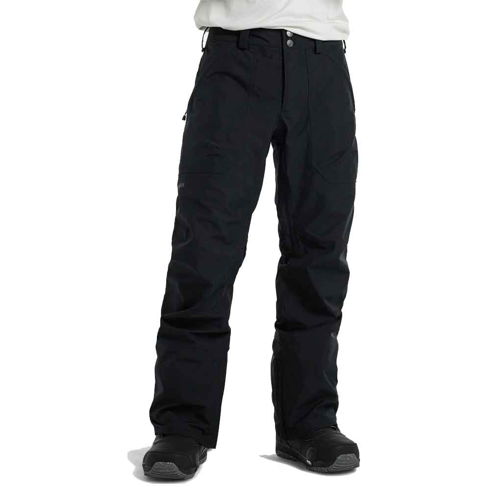 Burton 24/25 GORE-TEX Ballast Snowboard Pants for Men - Waterproof & Breathable Ski Pants in True Black - Perfect for Snowboarding, Skiing & Winter Outdoor Activities