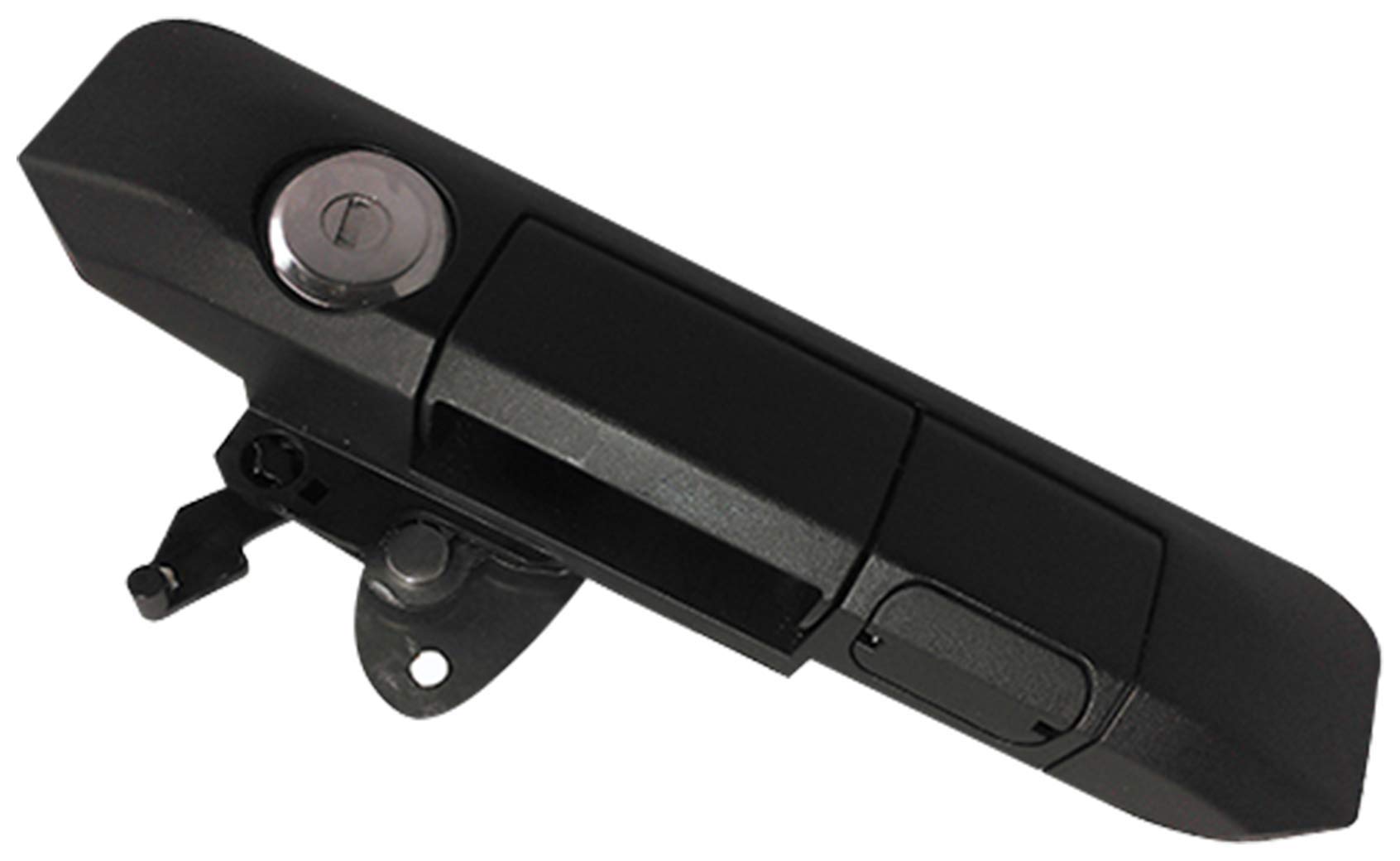 Pop & Lock PL5400 Black Manual Tailgate Lock with Bolt Codeable Technology for Toyota Tacoma - Secure Your Truck Bed for Camping, Work & Outdoor Adventures