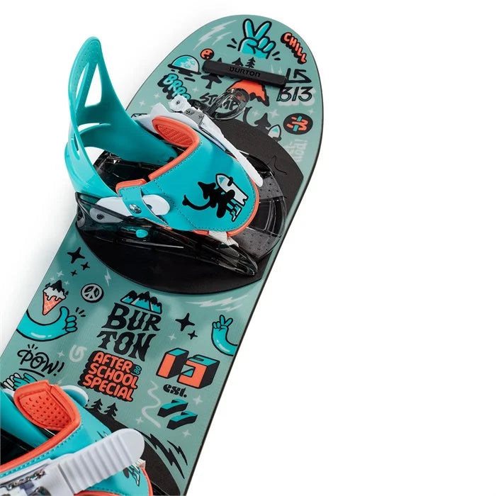 Burton After School Special Snowboard Package 2025 - Complete Snowboard Kit for Beginners & Intermediate Riders | Perfect for Mountain Slopes & Snow Parks