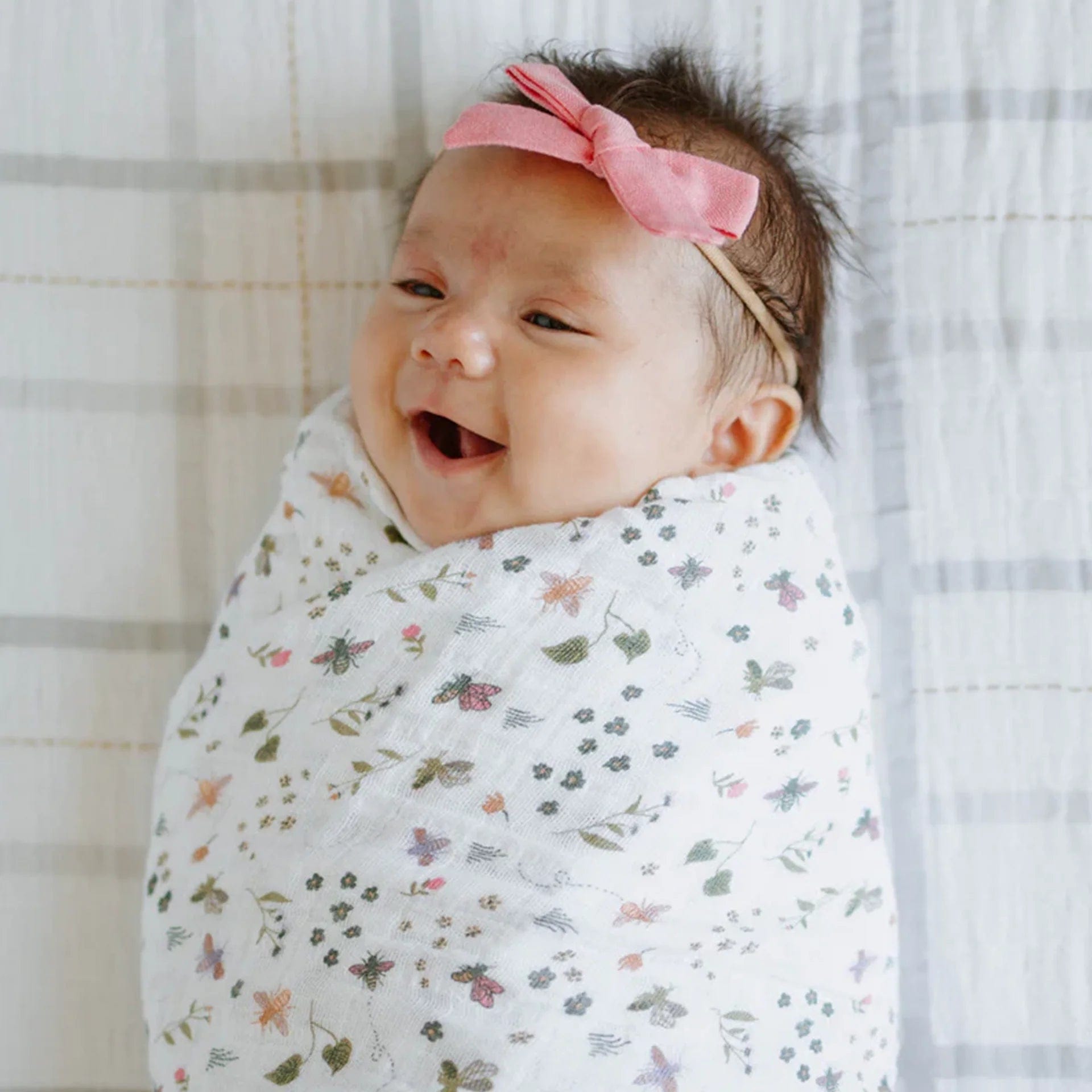 Little Unicorn Cotton Muslin Swaddle Blanket - Soft Baby Swaddles for Newborns | Perfect for Nursery, Travel & Photo Shoots