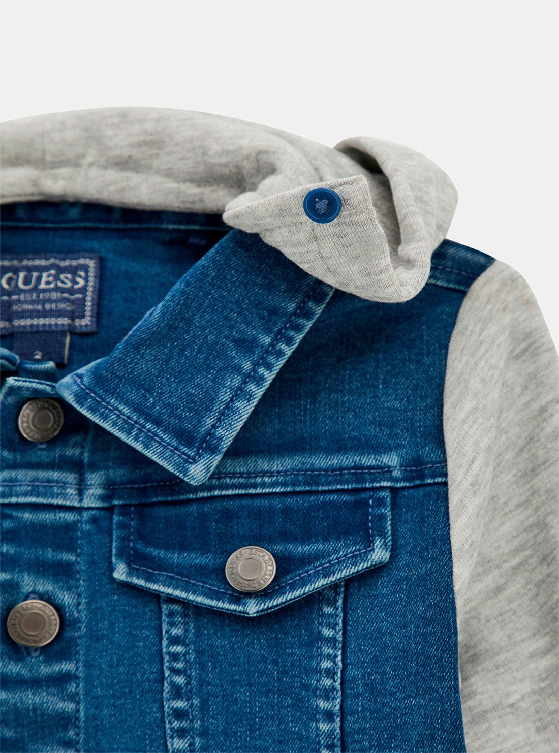 Blue Denim Hooded Jacket for Men & Women - Stylish Casual Outerwear for Everyday Wear | Perfect for Streetwear, Fall Fashion & Outdoor Activities