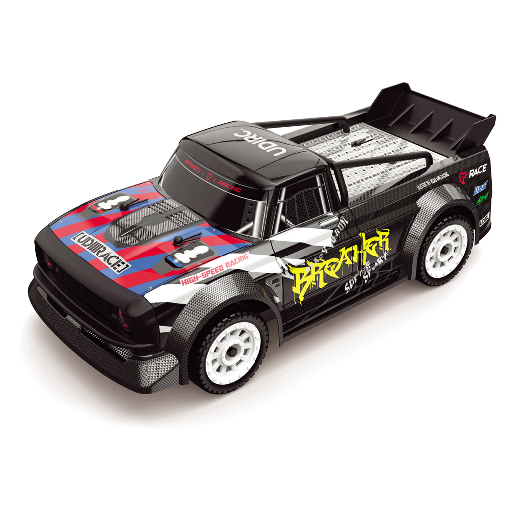 UDIRC UD1601 PRO/Basic 1/16 Scale 4WD RC Car - 40km/h High Speed, 2.4G Remote Control, LED Lights, Ready-to-Run Drift Vehicle for Kids & Adults - Perfect for Racing, Off-Roading & Backyard Fun