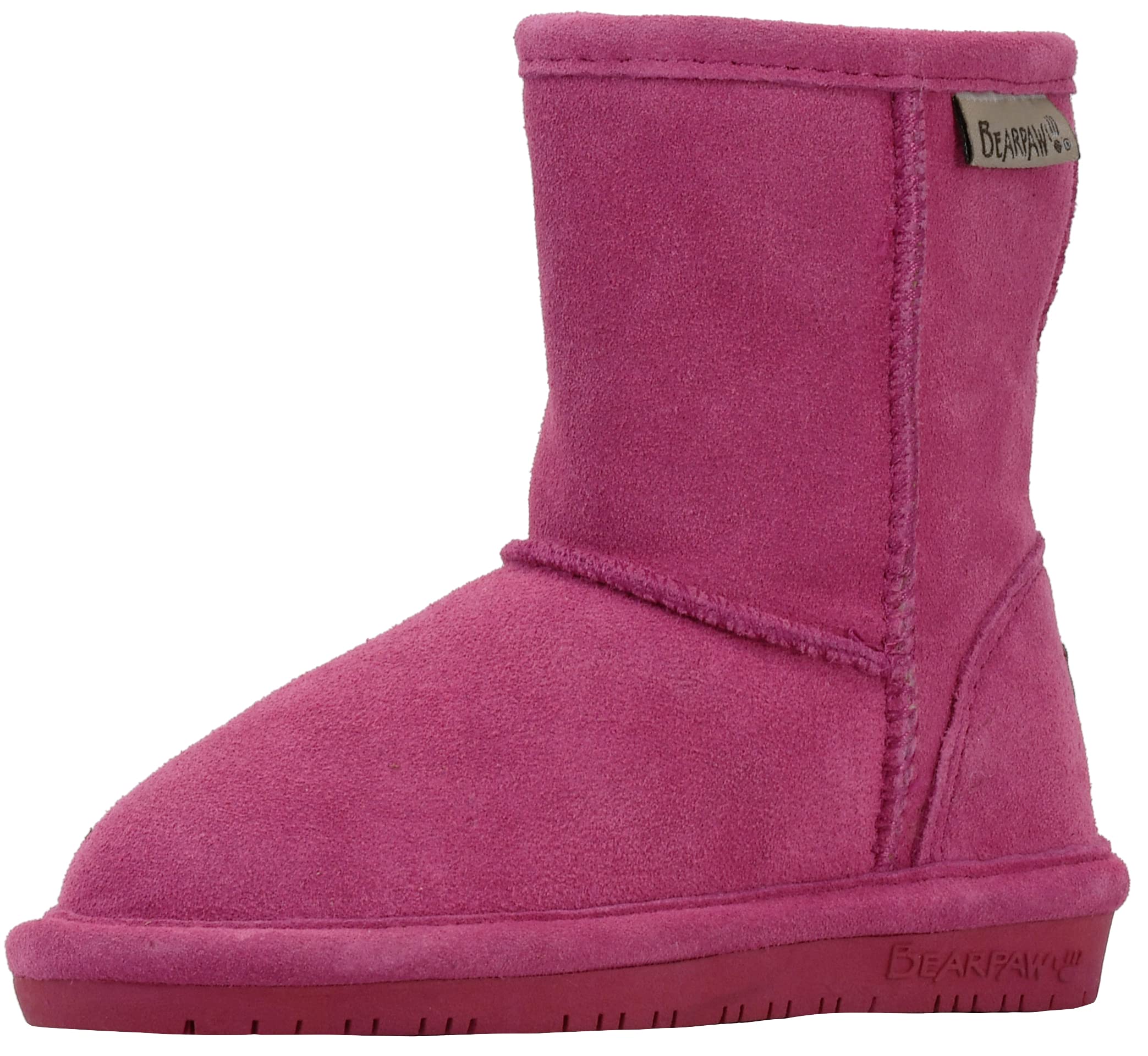 BEARPAW Unisex Kids Emma Mid Calf Winter Boots with Zipper - Warm & Comfortable Snow Boots for Toddlers, Outdoor Play & Cold Weather Activities