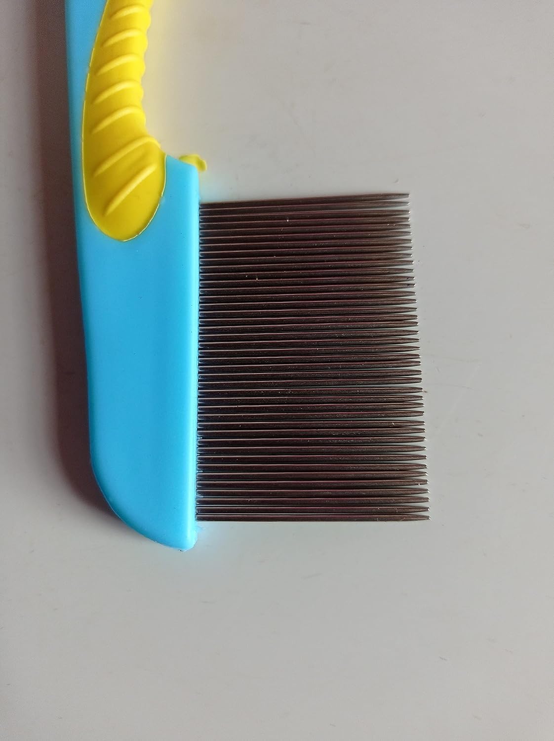 Professional Stainless Steel Lice Comb for Kids & Adults - Long Handle Head Lice Remover for School, Home & Pets - Durable Anti-Lice Comb for Women, Children & Pet Grooming
