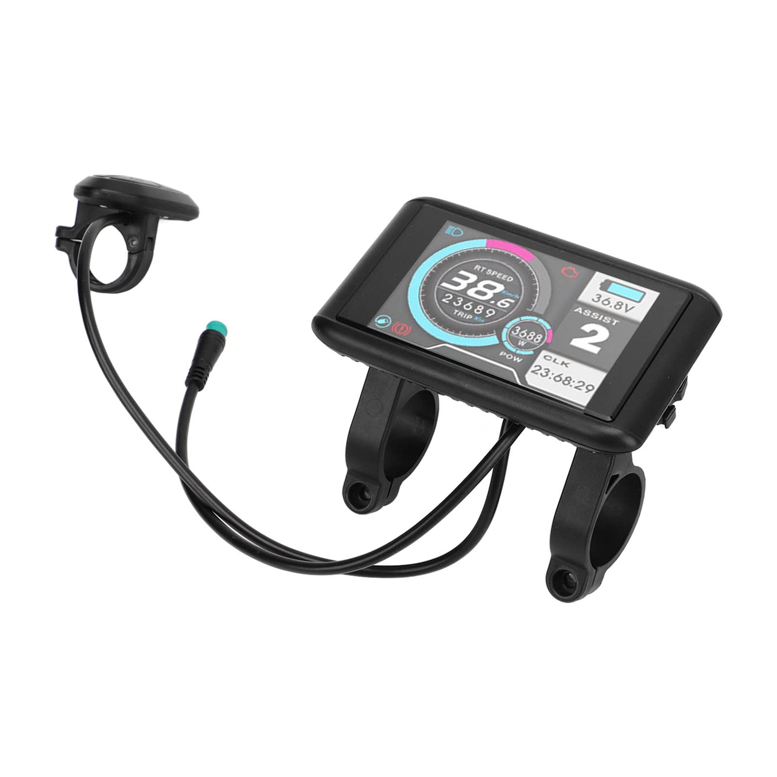 UKC1 Electric Scooter LCD Color Display Panel with Connector - High Visibility Screen for E-Scooters, Perfect for Commuting & Urban Travel