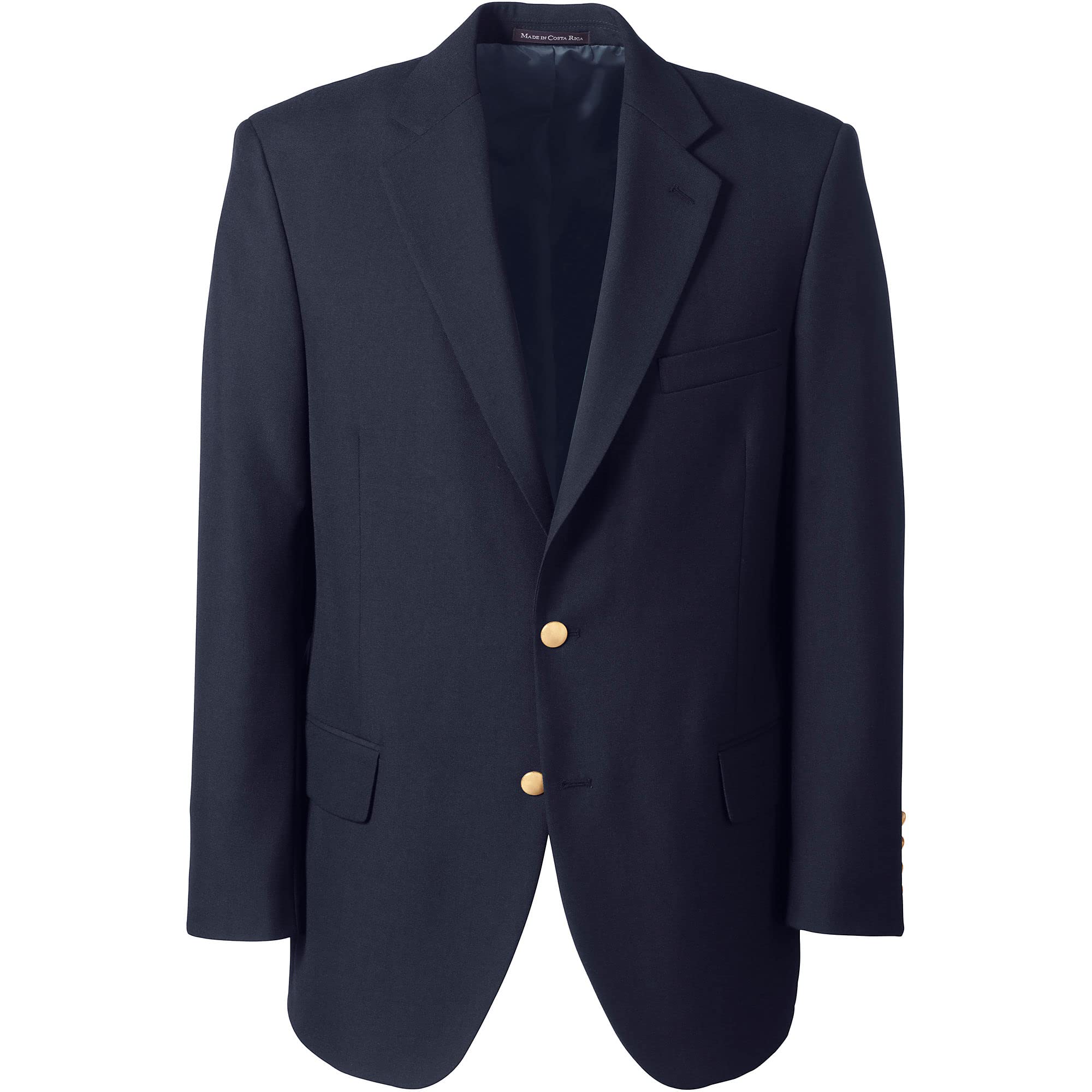 Lands' End Men's Hopsack Blazer - Classic School Uniform Jacket for Boys & Teens | Perfect for Formal School Events, Graduations & Dress Code Occasions
