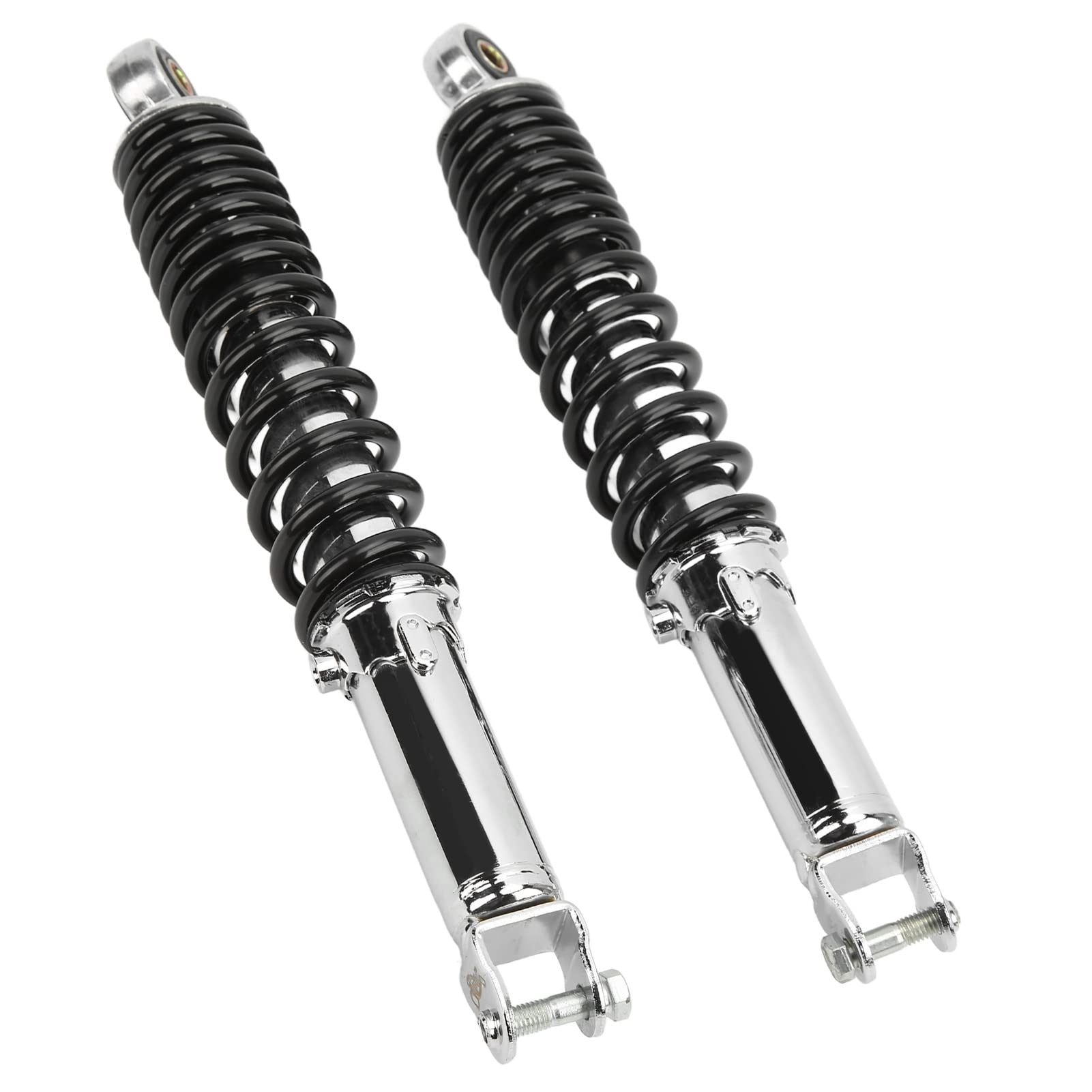 2 Pcs Shock Damper, KIMISS 335mm/13.19in Rear Shock Absorber Suspension Damper - Motorcycle Accessories Replacement for Chinese CF250 - Perfect for Off-Road, Street Bikes & Performance Upgrades
