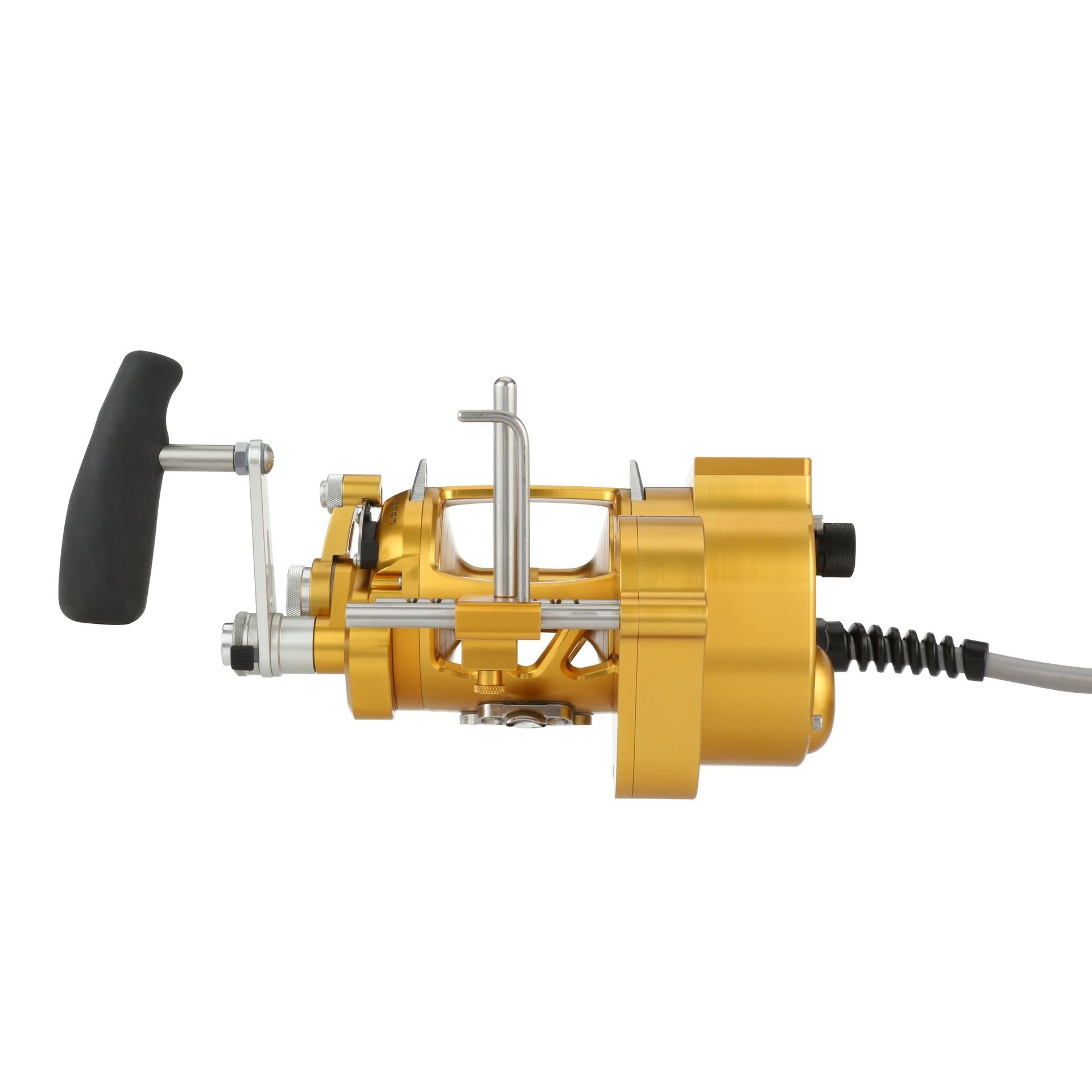International® VI Autostop Electric Fishing Reel - Saltwater & Freshwater Spinning Reel with Auto-Stop Technology for Bass, Trout, and Catfish Fishing