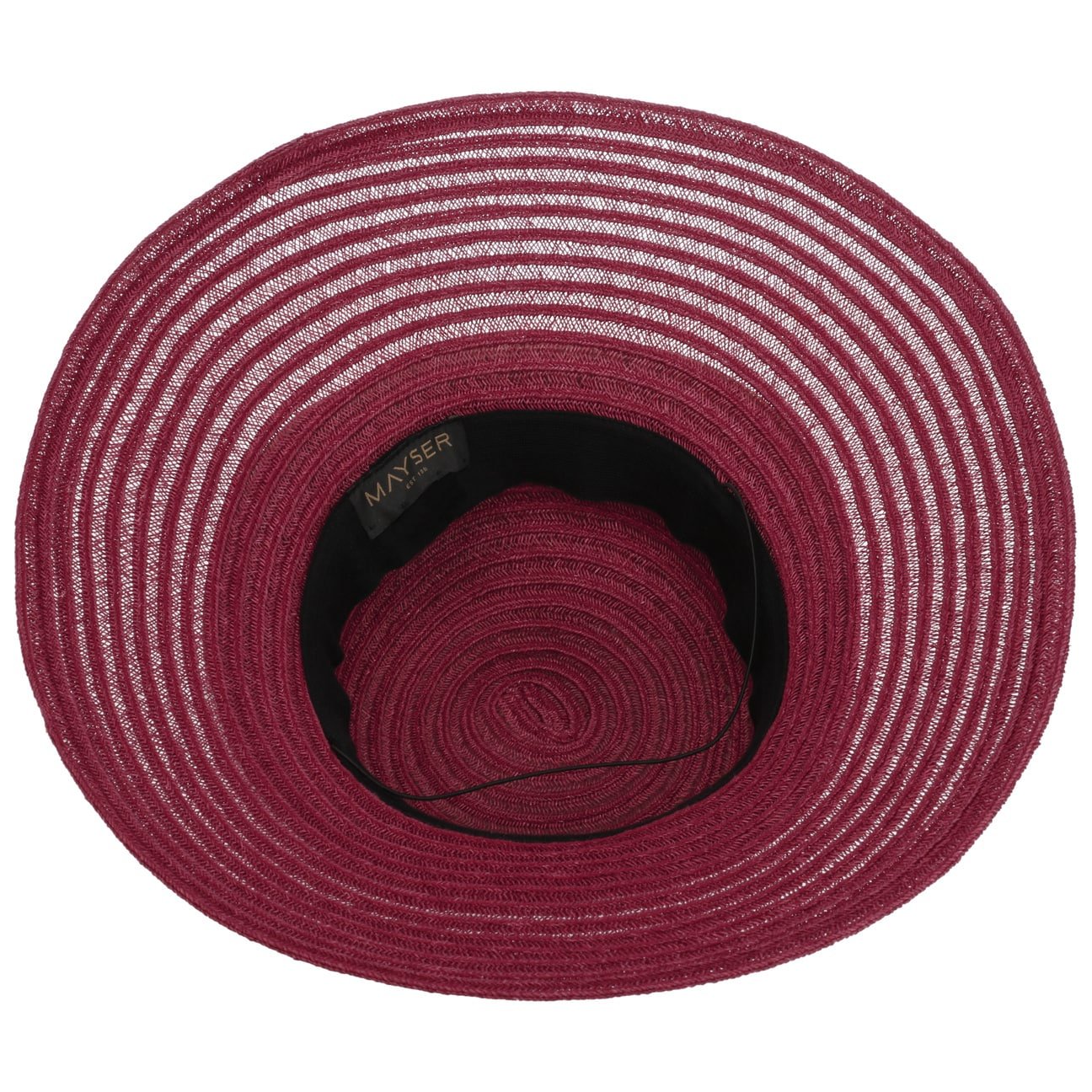 Mayser Audrey Hemp Hat for Women - Breathable Summer Sun Hat with Wide Brim - Perfect for Beach, Gardening, and Outdoor Activities