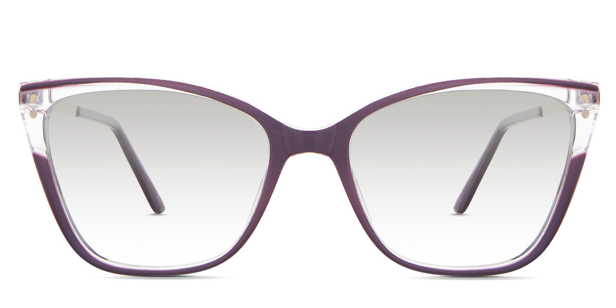 Mila Women's Prescription Tinted Glasses - Stylish & UV Protection for Work, Driving & Outdoor Activities