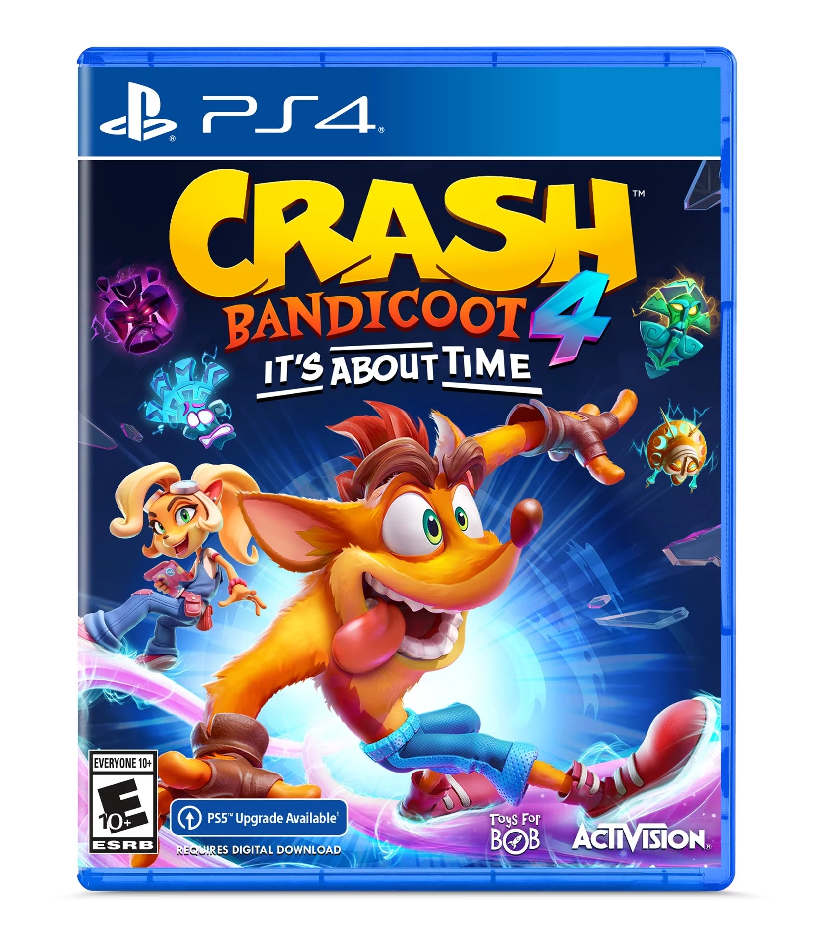 Crash Bandicoot 4: It's About Time - PS4 Game | Action-Adventure Platformer | Perfect for Family Game Nights & Solo Play