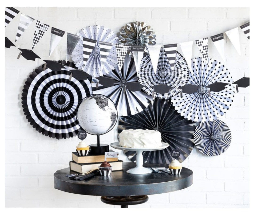 Black and White Party Decorations & Supplies - Elegant Themed Party Decor for Birthdays, Weddings, and Events