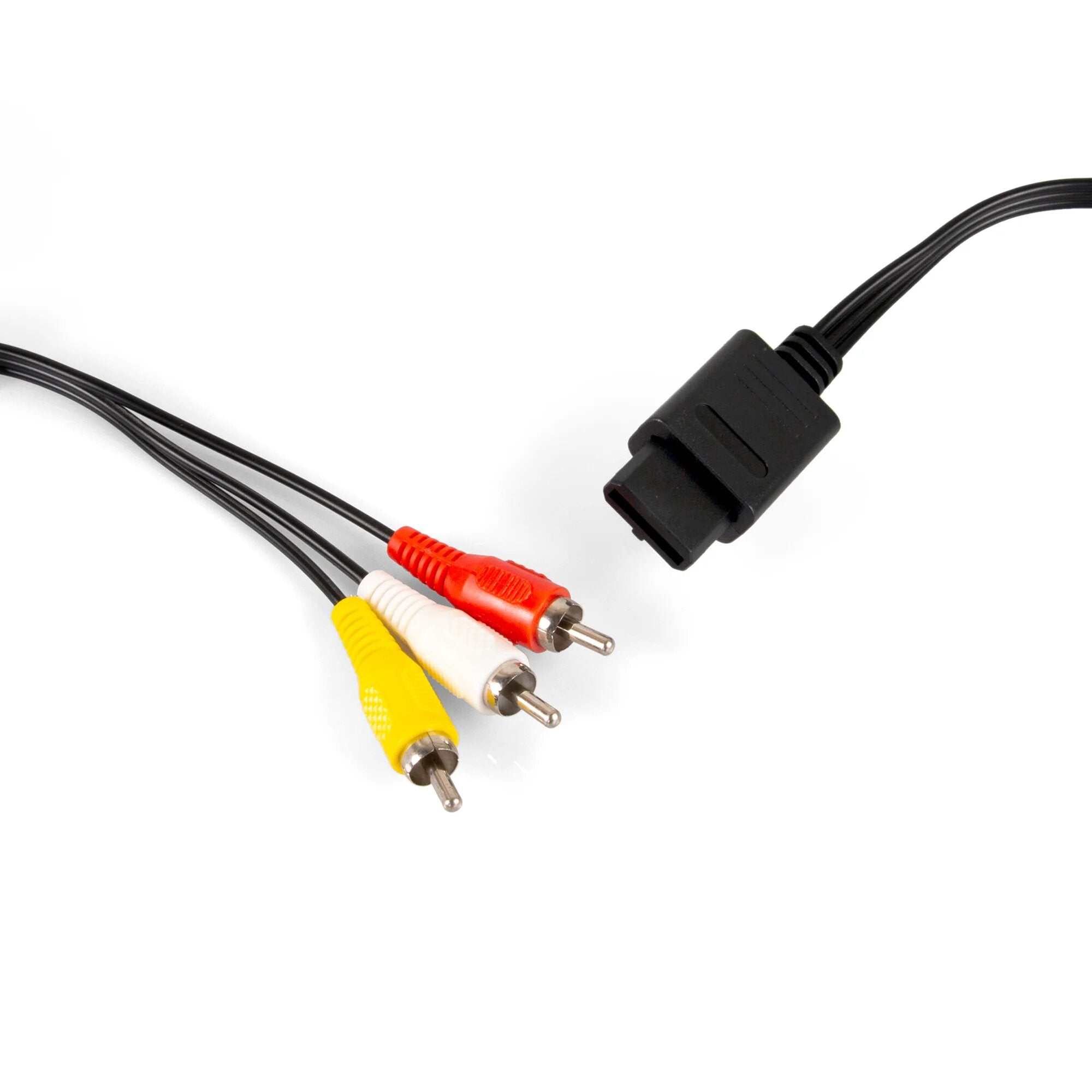 Original Nintendo AV Cable for NES, SNES, N64 - High Quality 3-RCA Video Audio Cord for Classic Gaming Consoles | Perfect for Retro Gaming Setup & TV Connections