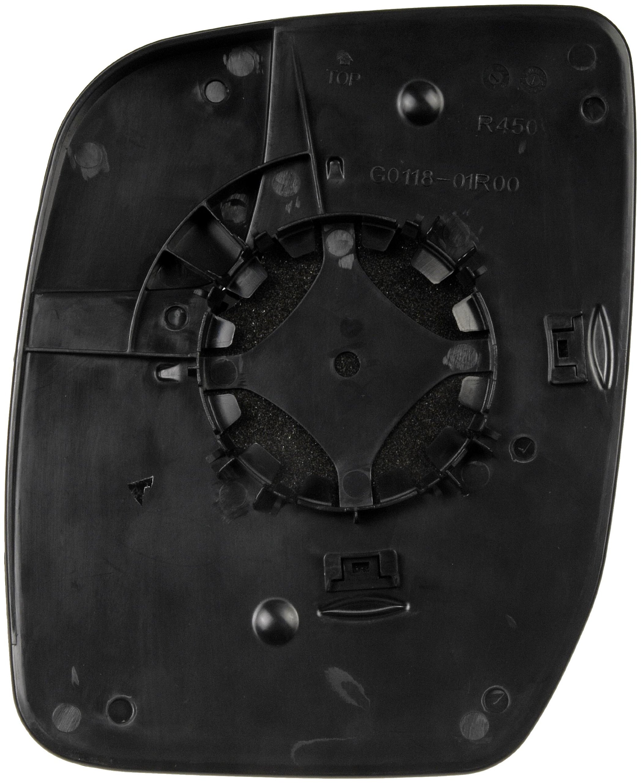 Dorman 56175 Replacement Door Mirror Glass for Ford F-150, F-250, F-350 (2009-2020) - Passenger Side View Mirror - Perfect for Off-Roading & Towing