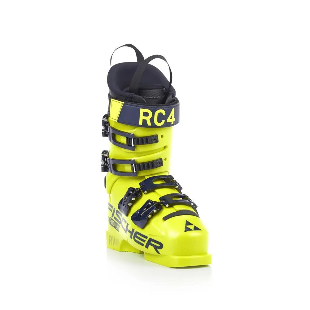 Fischer RC4 Podium LT 90 Junior Ski Boots 2026 - High-Performance Alpine Ski Boots for Kids & Youth - Perfect for Racing, Training & All-Mountain Skiing