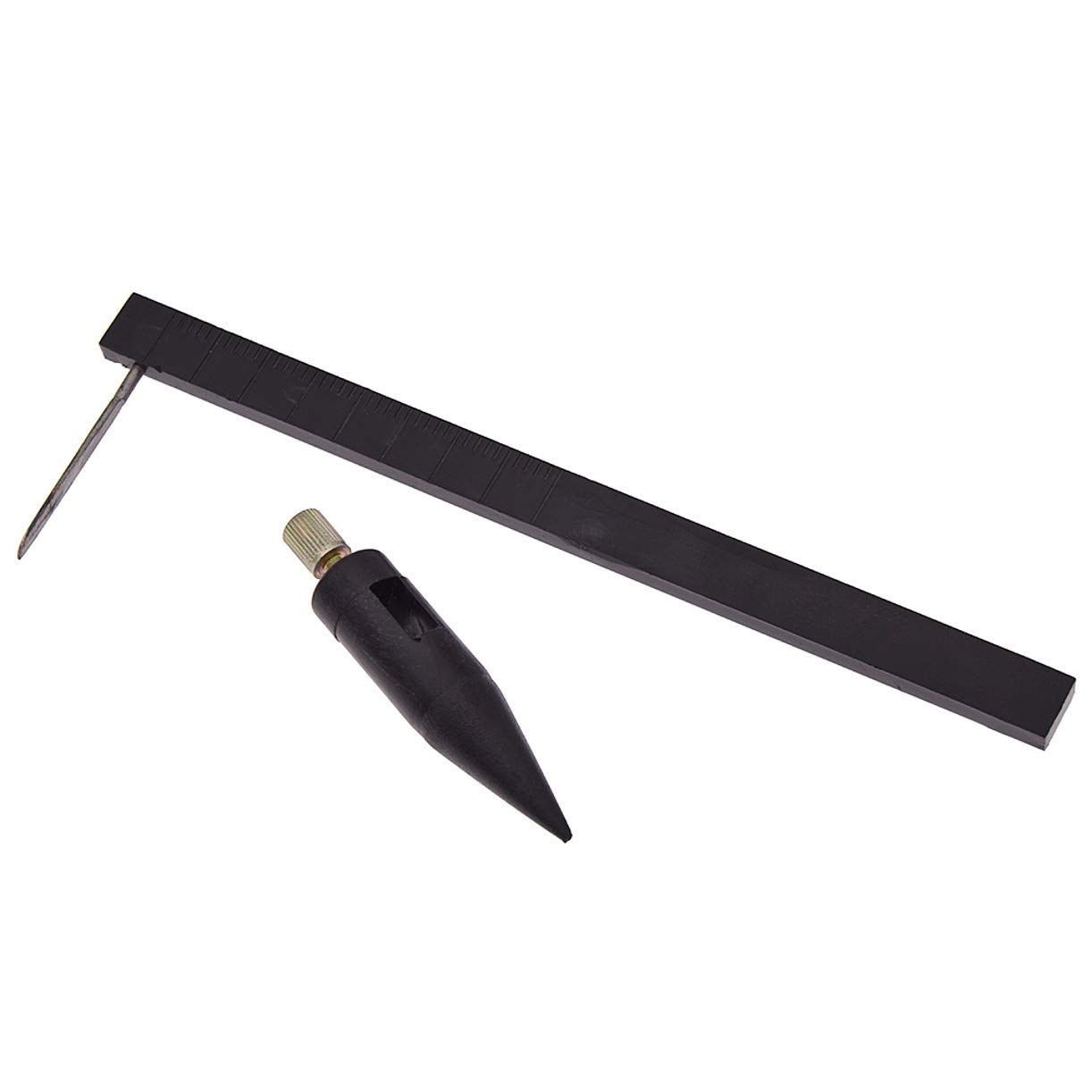 2-in-1 Plastic Drywall Circle Cutter - Adjustable Compass Tool for Clay, Pottery & Ceramic Measuring - Perfect for DIY Crafts, Home Renovations & Art Projects