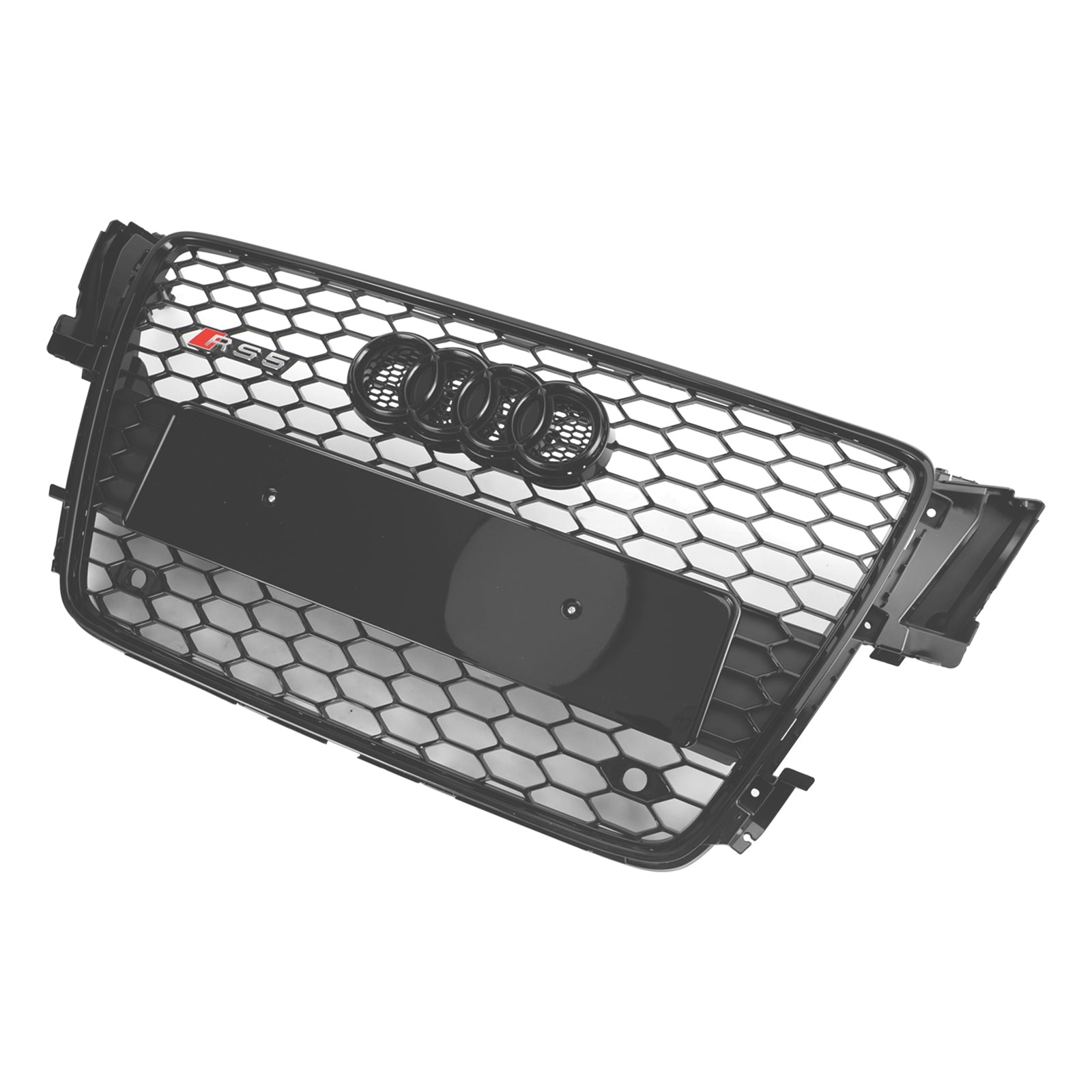 08-12 Audi A5 S5 B8 RS5 Style Honeycomb Sport Mesh Grille - High-Quality Replacement Front Bumper Grill for Enhanced Airflow & Aggressive Look - Perfect for Car Enthusiasts & Performance Upgrades