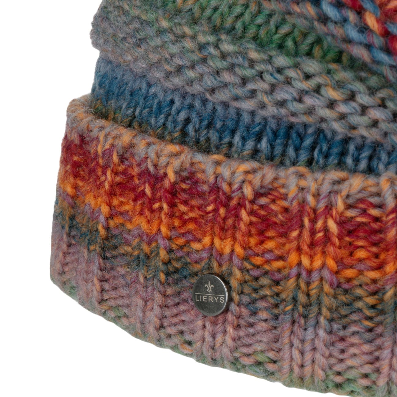 Lierys Faux Fur Pompom Beanie - Soft Winter Knit Hat for Women & Men - Cozy Cold Weather Accessory for Skiing, Snowboarding & Outdoor Activities