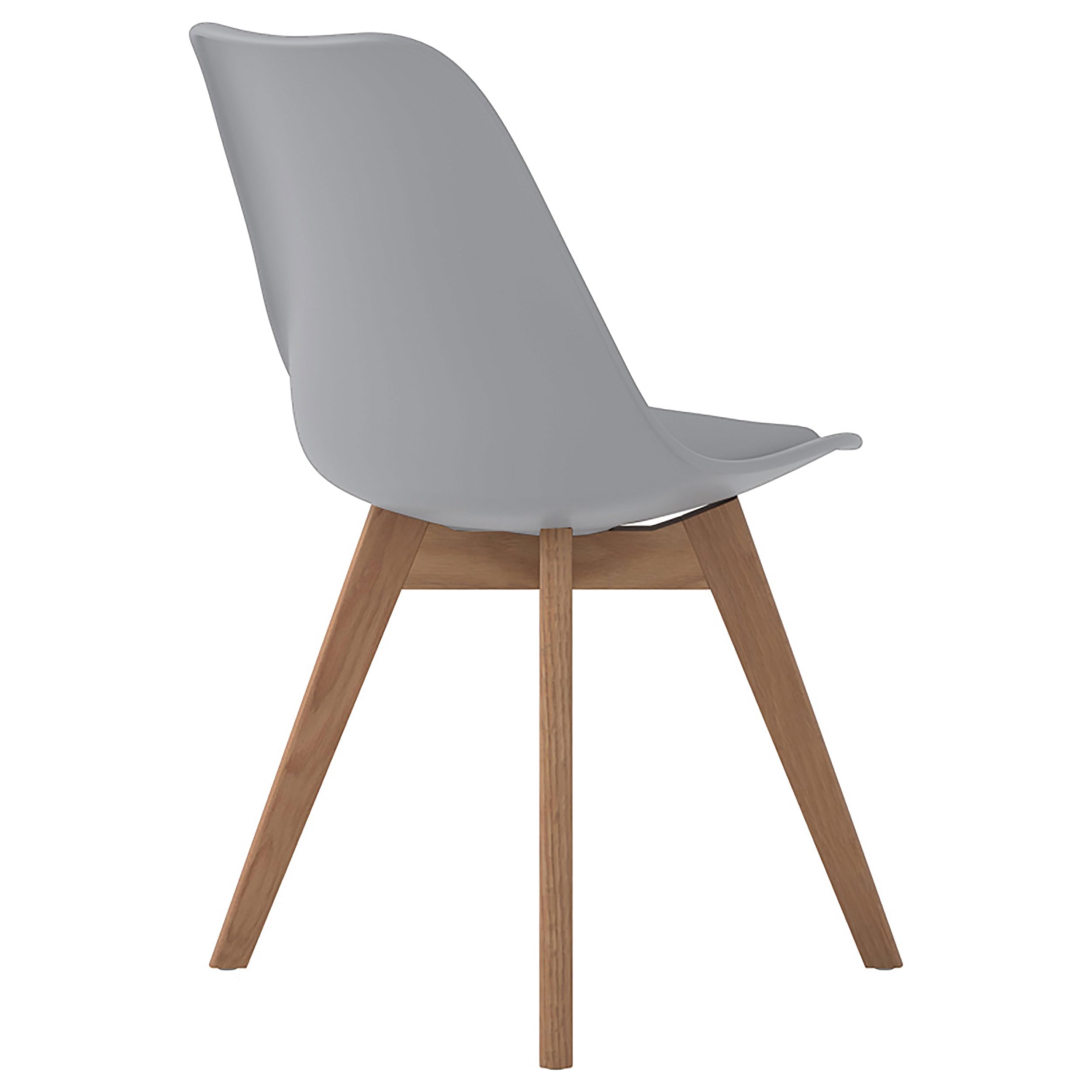 Coaster Home Furnishings Caballo Polypropylene Dining Side Chairs Grey (Set of 2) - Modern Kitchen & Dining Room Furniture for Small Spaces