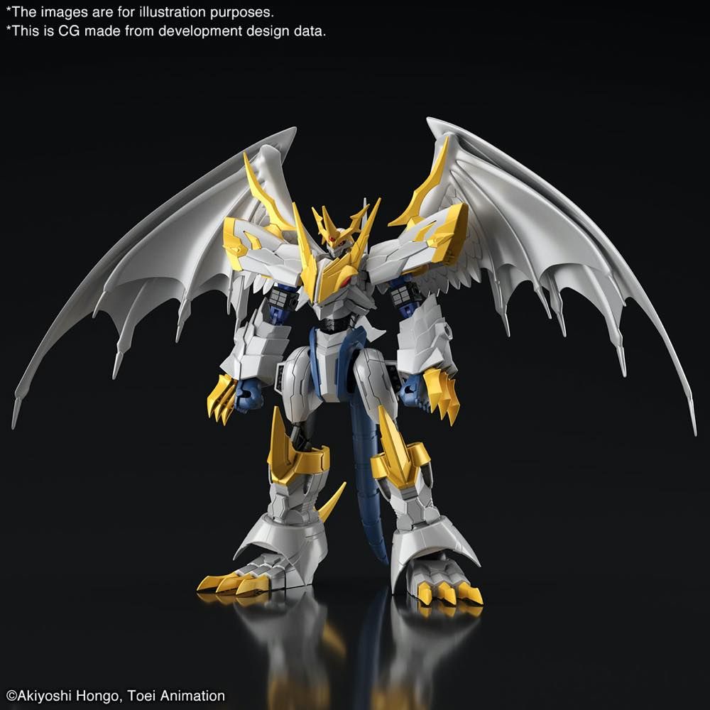 Figure Rise Standard Amplified Digimon Adventure 2 Imperialdramon Paladin Mode Model Kit - Buildable Action Figure for Collectors & Anime Fans - Perfect for Display, Gifts & Digimon Battles