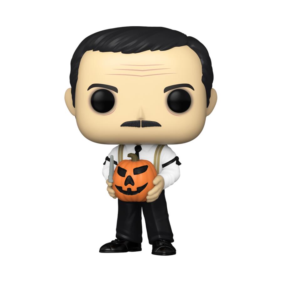 Funko Pop! Vinyl Figure - Gomez Addams with Jack O'Lantern from The Addams Family TV Show | Collectible Halloween Decor, Gift for Fans & Pop Culture Enthusiasts | Perfect for Display, Themed Parties & Office Decor