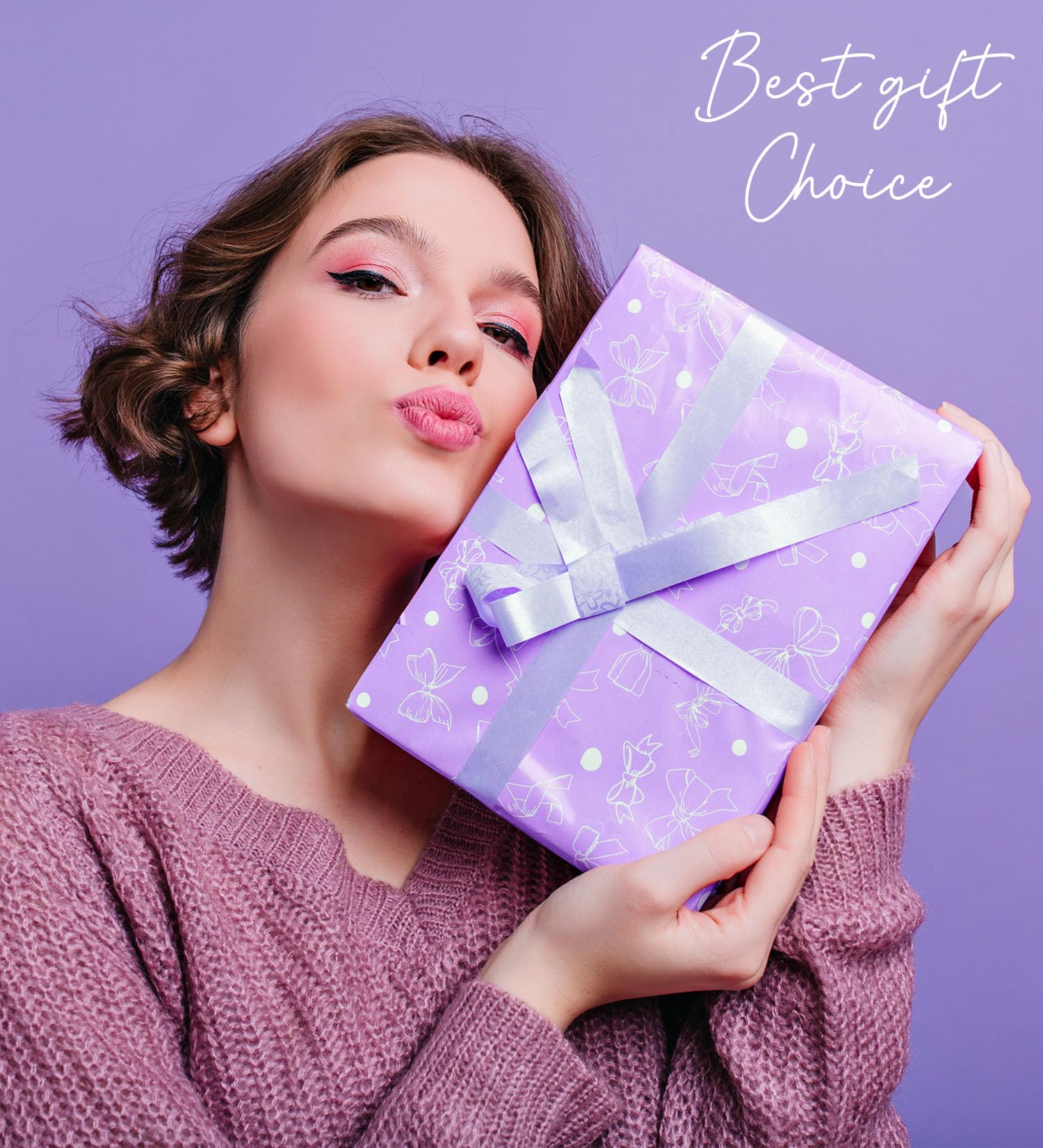 Lavender Spa Gift Basket Set for Women - Relaxing Self Care Bath Set with Essential Oils, Bath Bombs & Luxurious Skincare - Perfect Birthday, Mother's Day, Thank You, Retirement or Get Well Gift for Her | Ideal for Home Spa Nights, Stress Relief & Pampering Moments