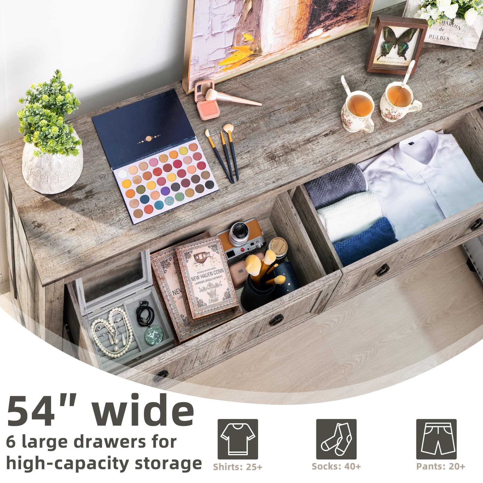 Farmhouse Style Bedroom Furniture Set - 54