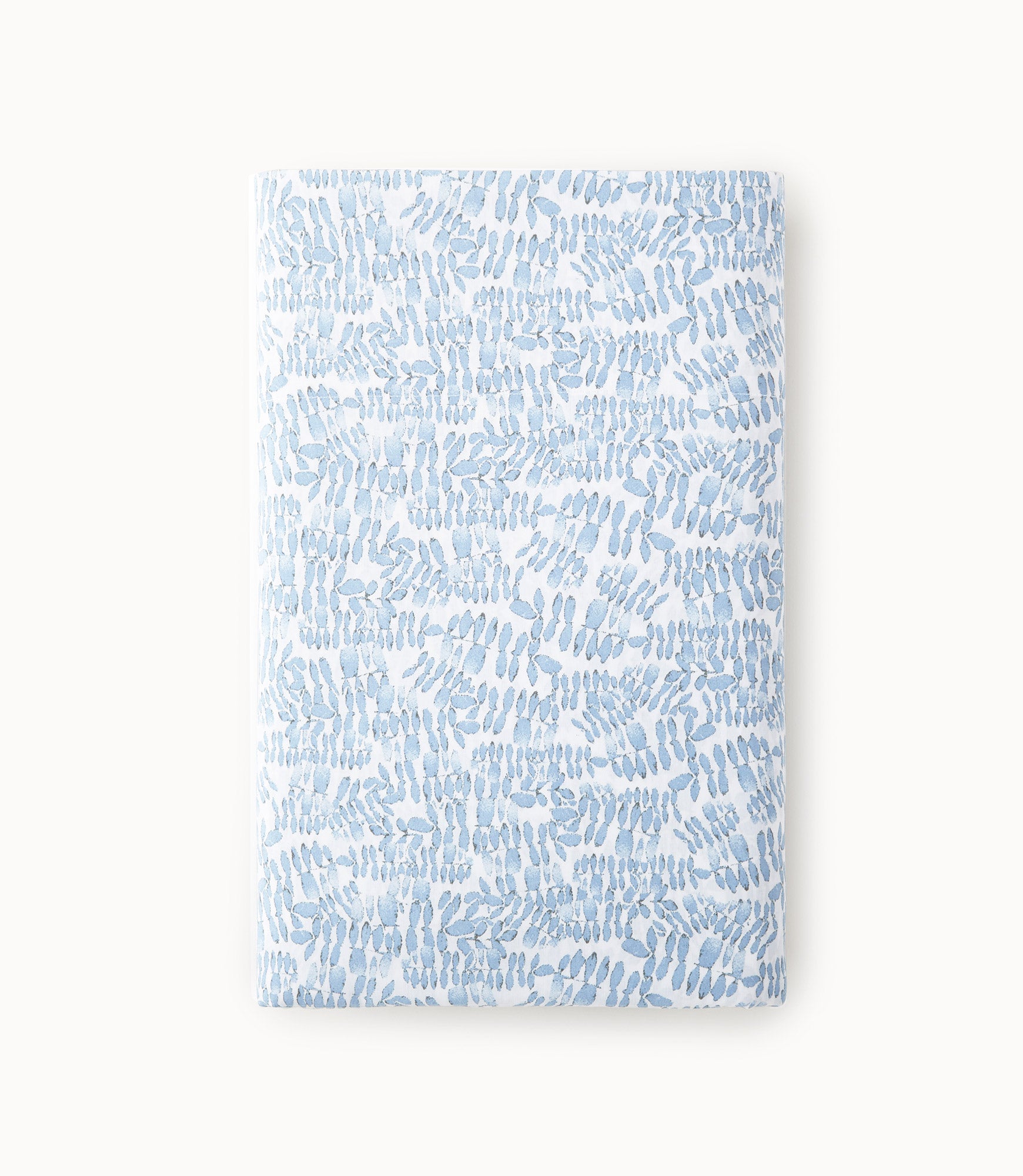 Premium Fern Percale Flat Sheet - 100% Cotton, Breathable & Soft Bed Sheet for Comfortable Sleep - Perfect for Home, Hotel, and Guest Room Use